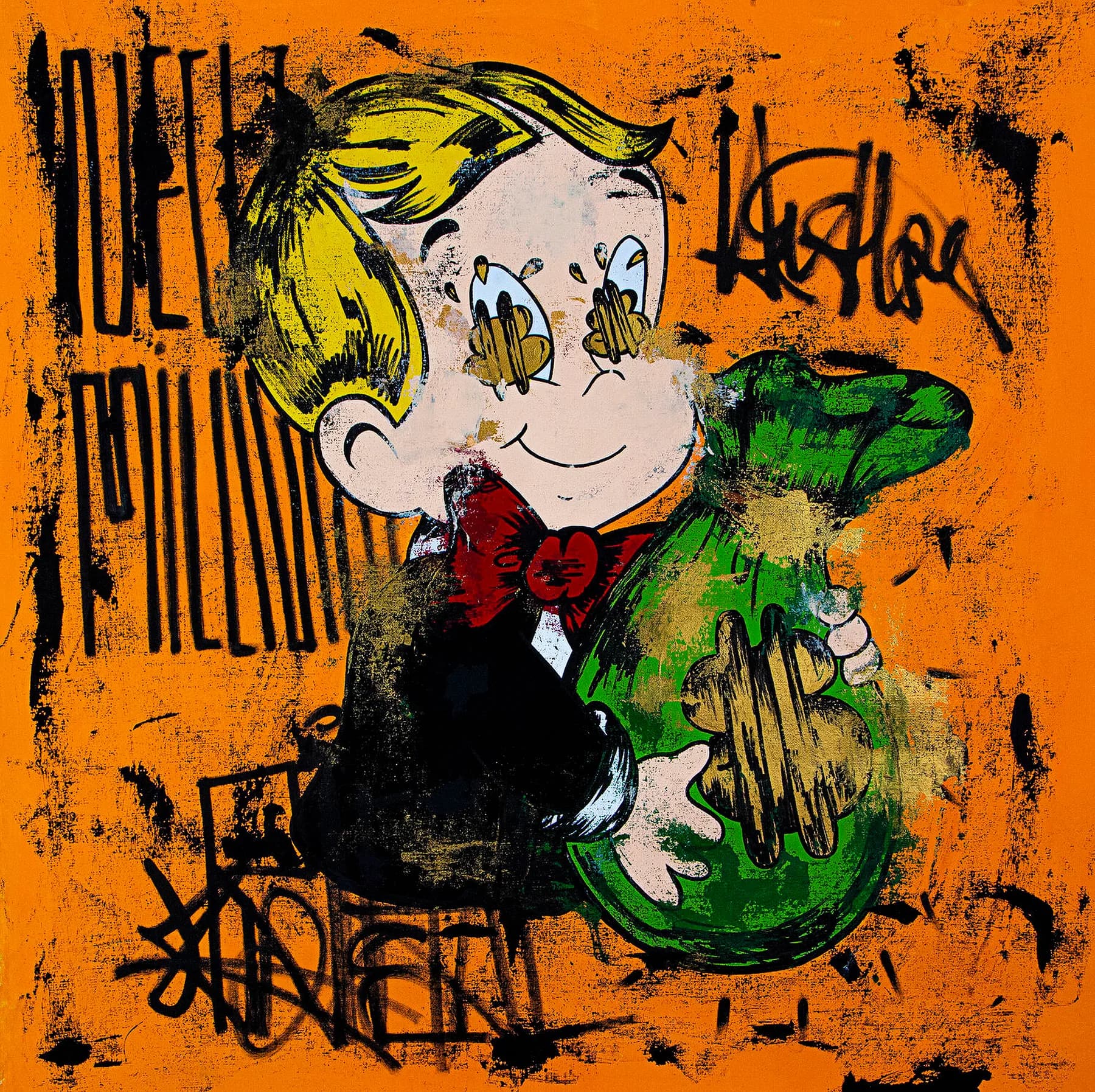 Richie Rich Millonario Street Art