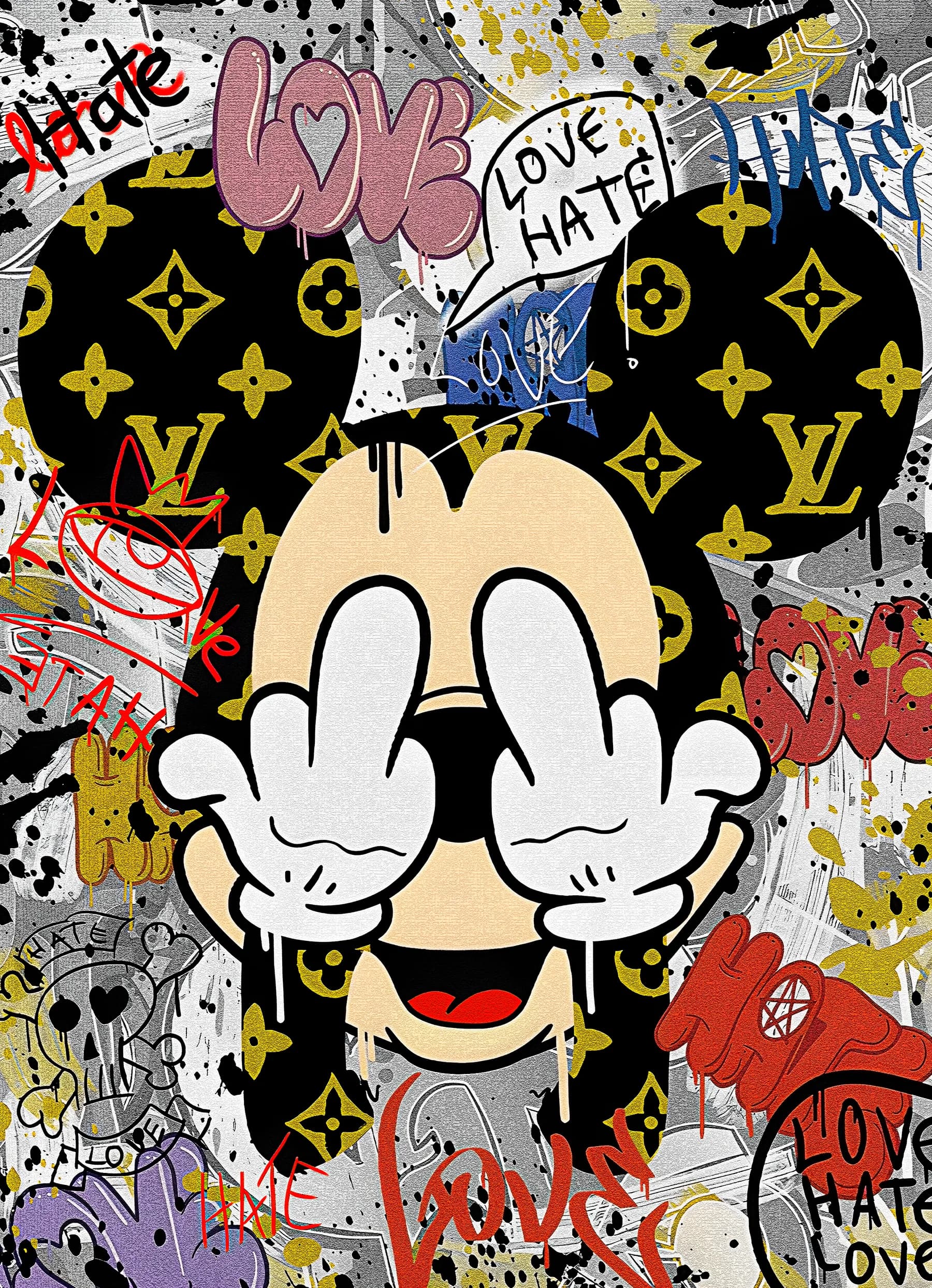 Mickey Mouse Love Hate