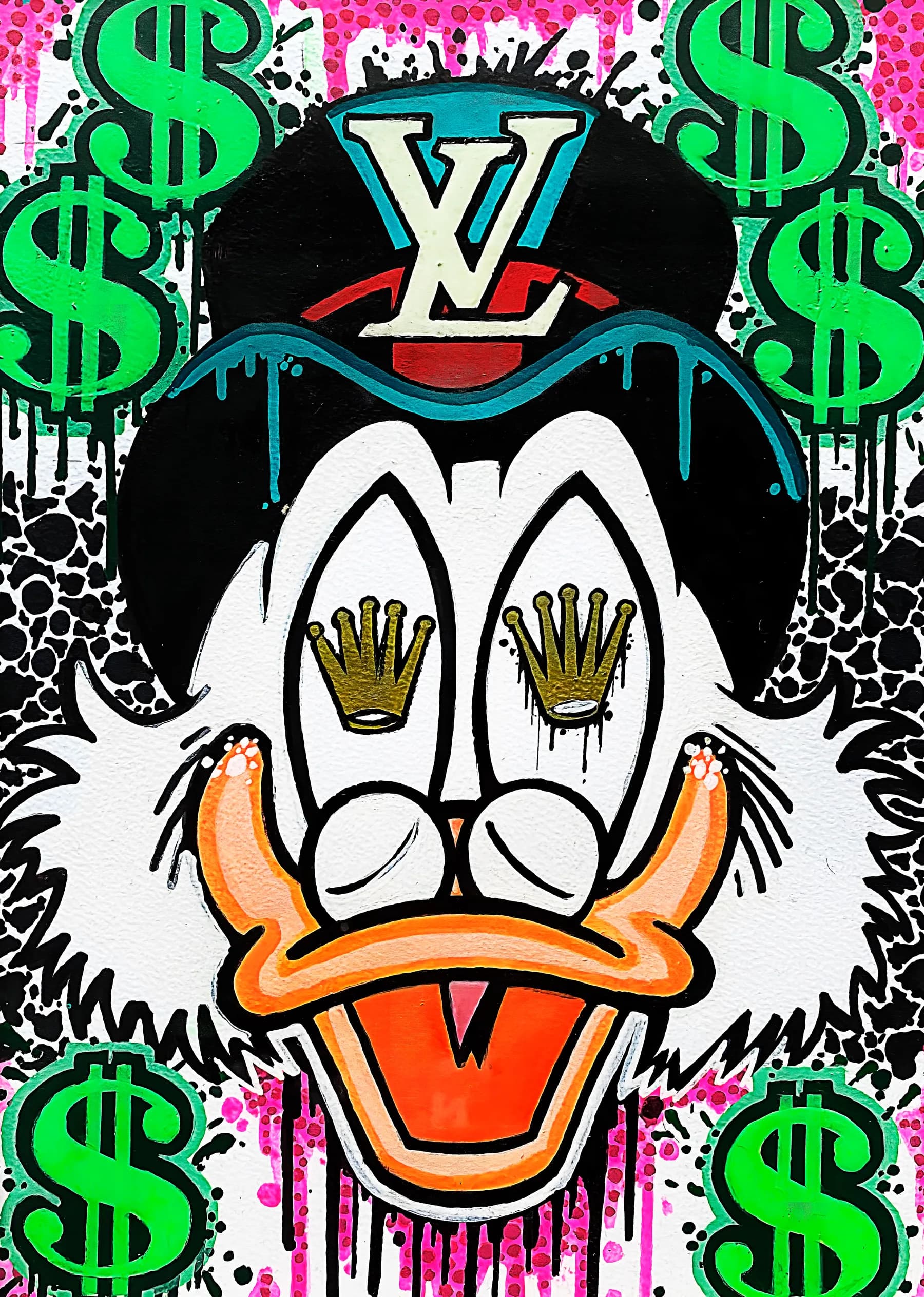 Pato Donald Corona Louis Vuitton