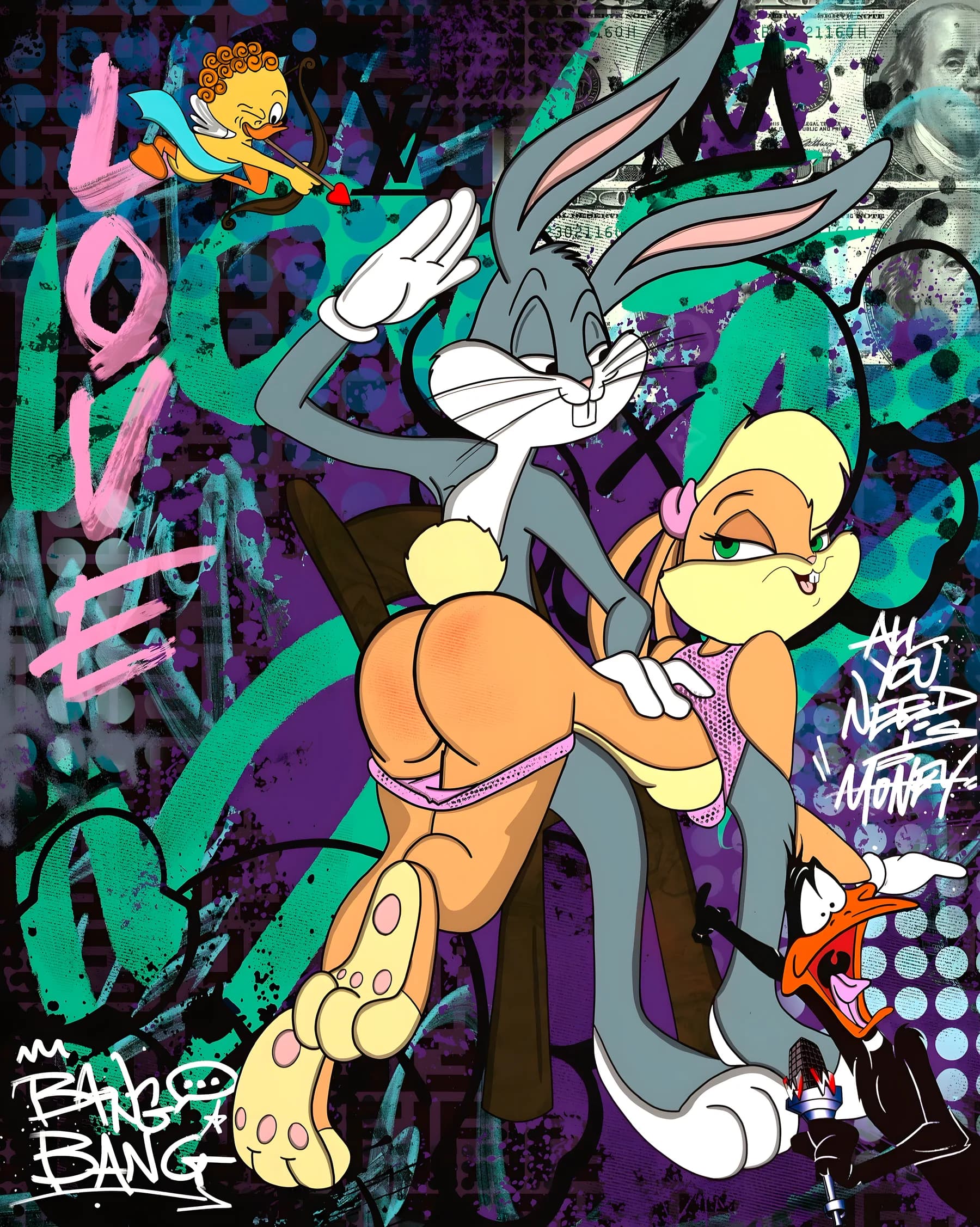 Bugs Bunny y Lola Baile de Amor