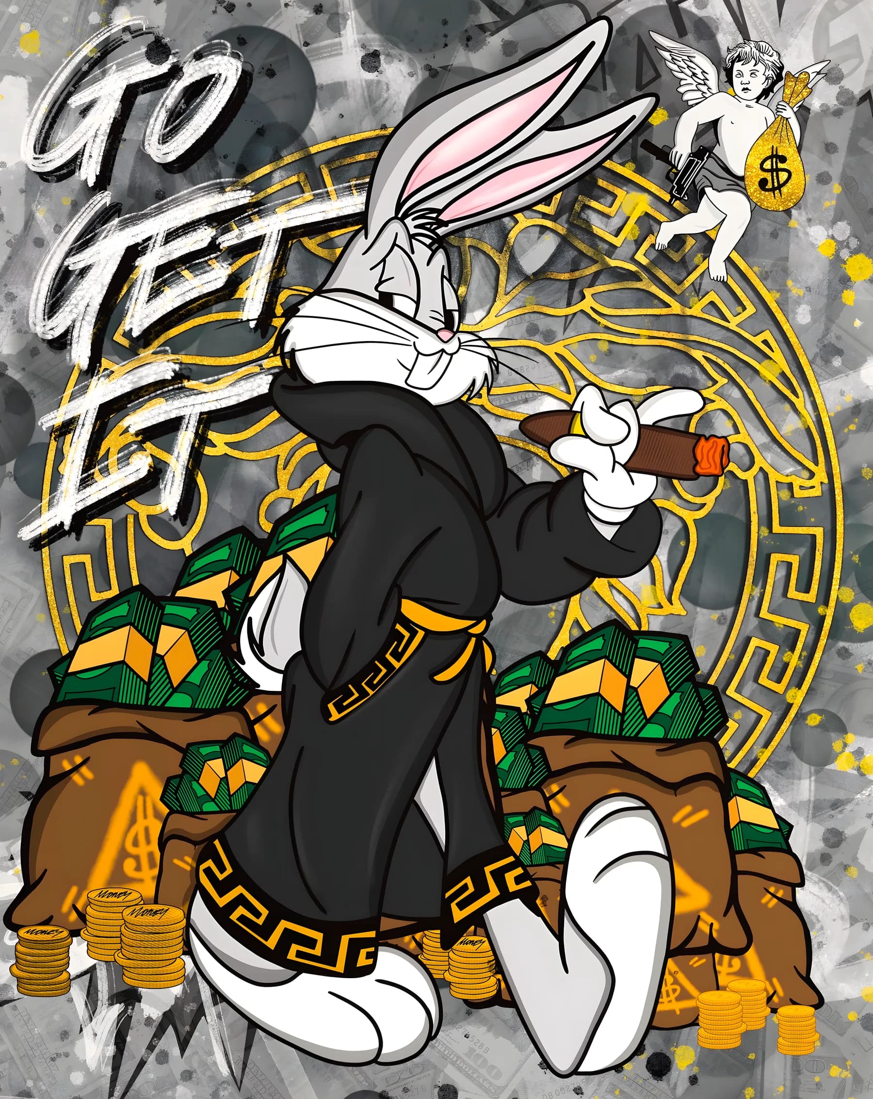 Bugs Bunny Gánster del Dinero
