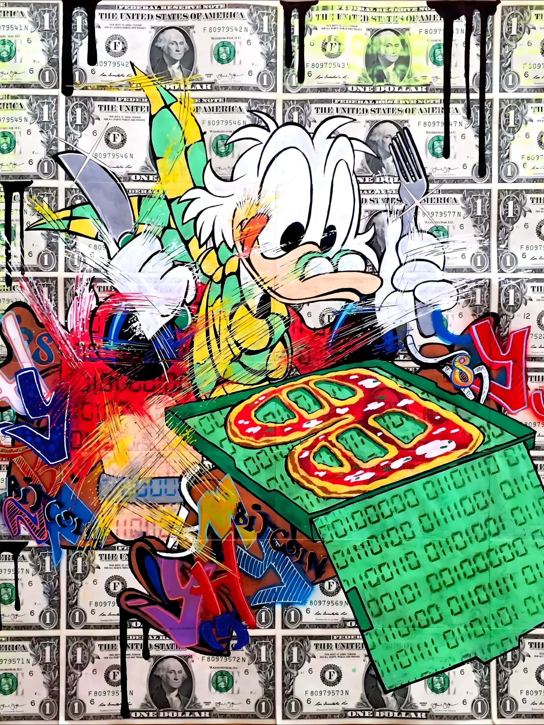 Tío Rico Pizza de Bitcoin