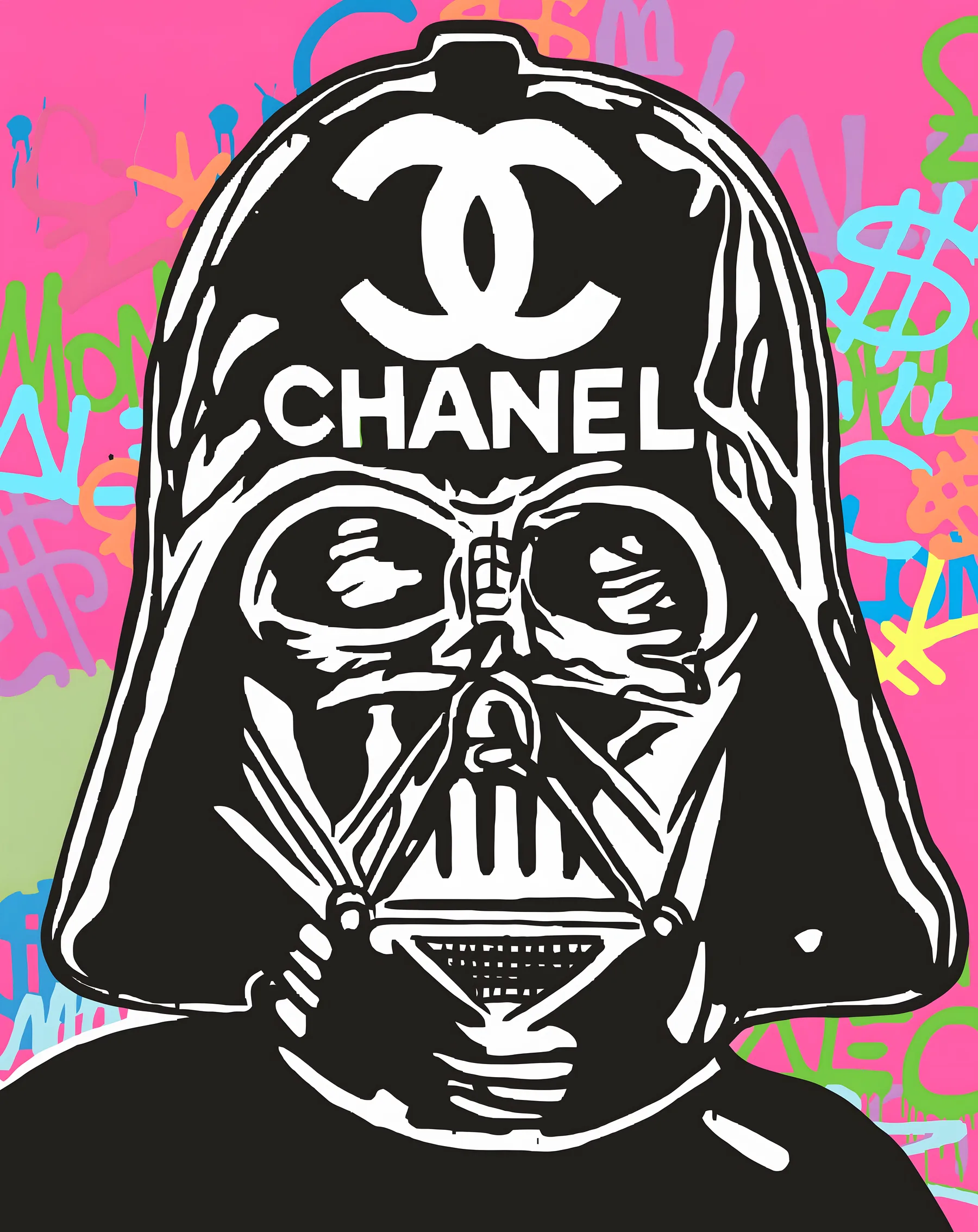 Darth Vader Chanel Street Art