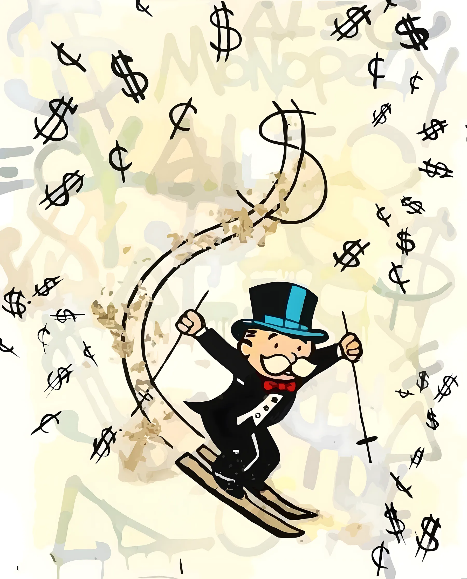 Monopoly Esquiando con Dinero