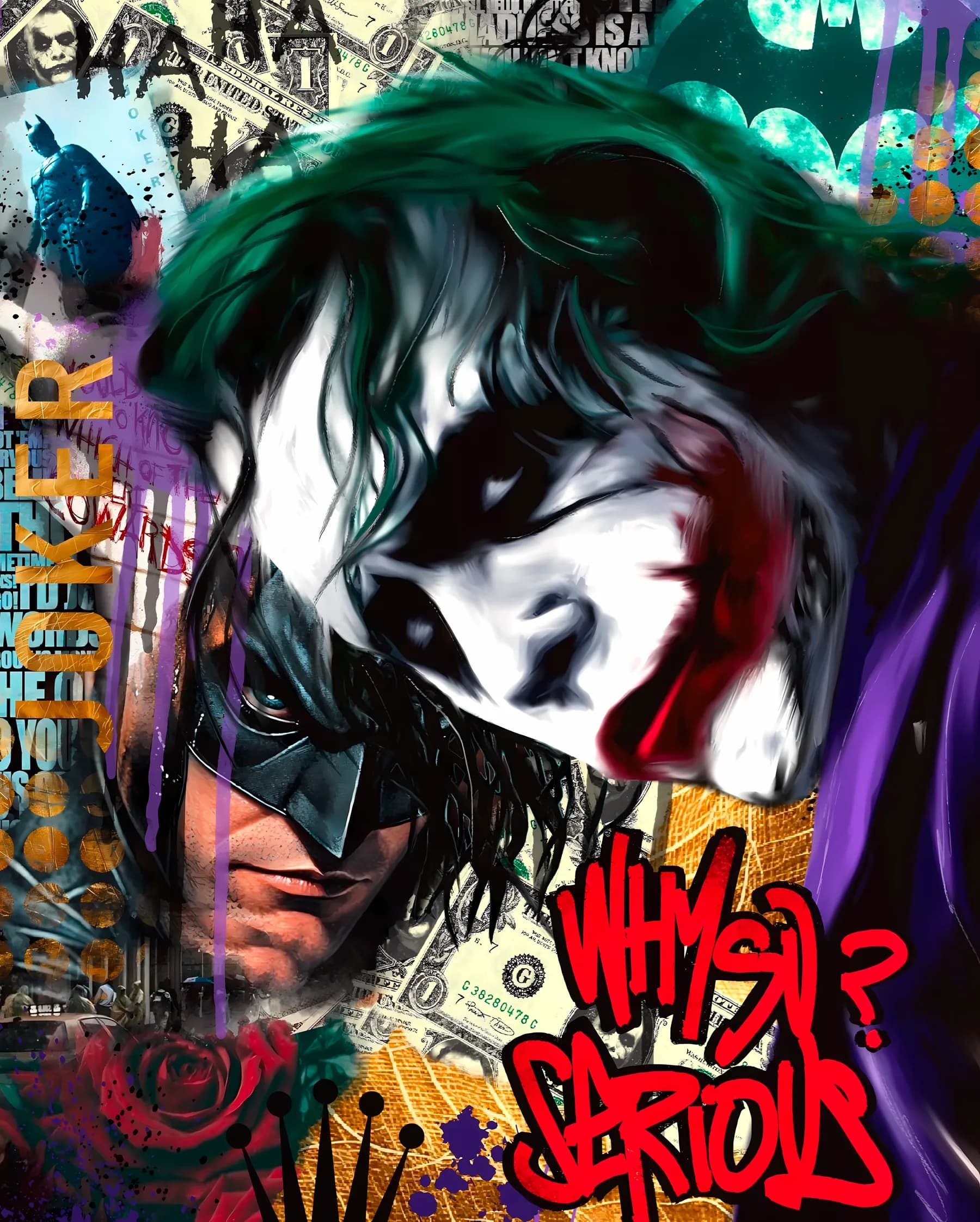 Joker Why So Serious Green