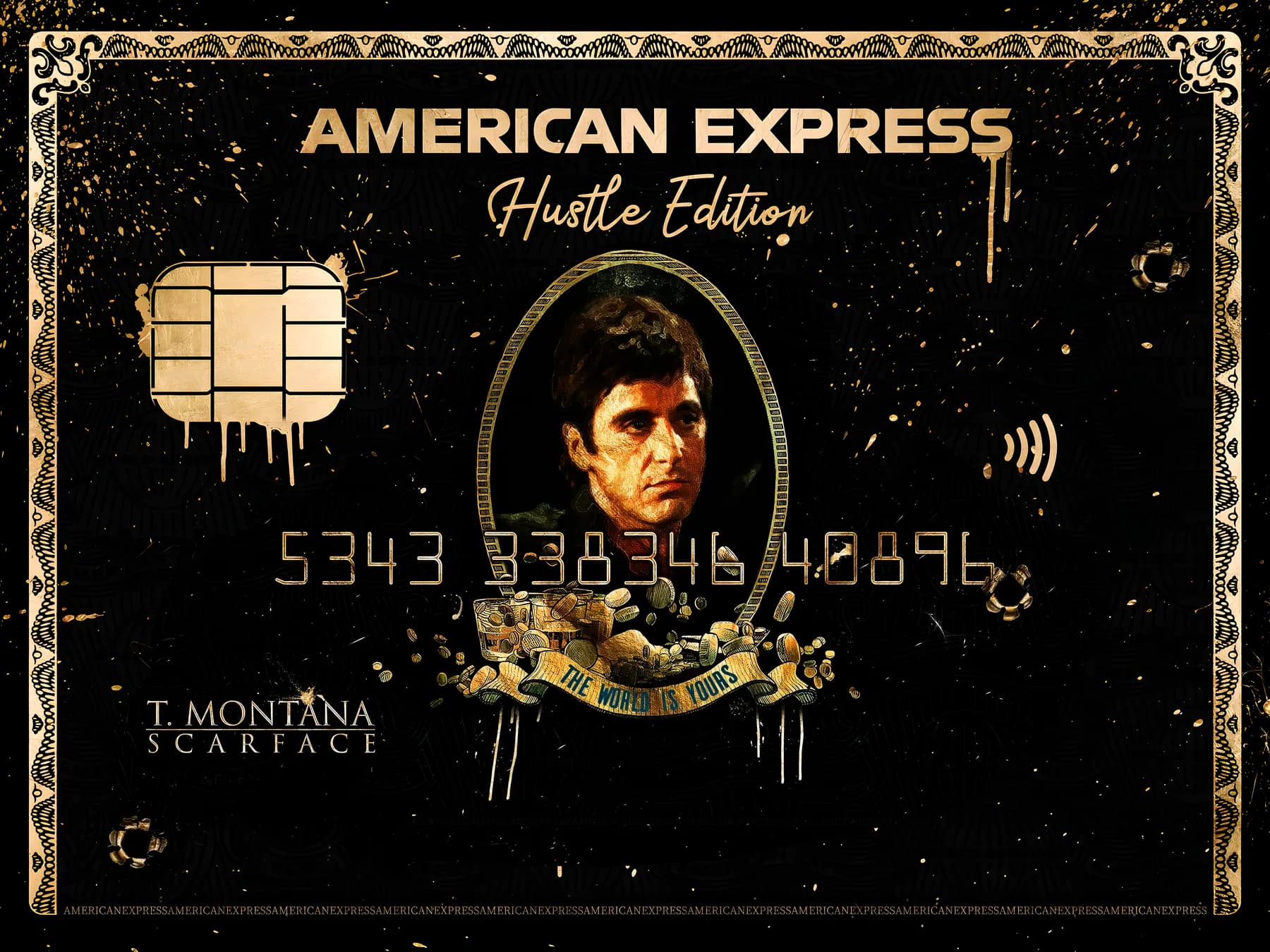 American Express Hustle Edition Scarface