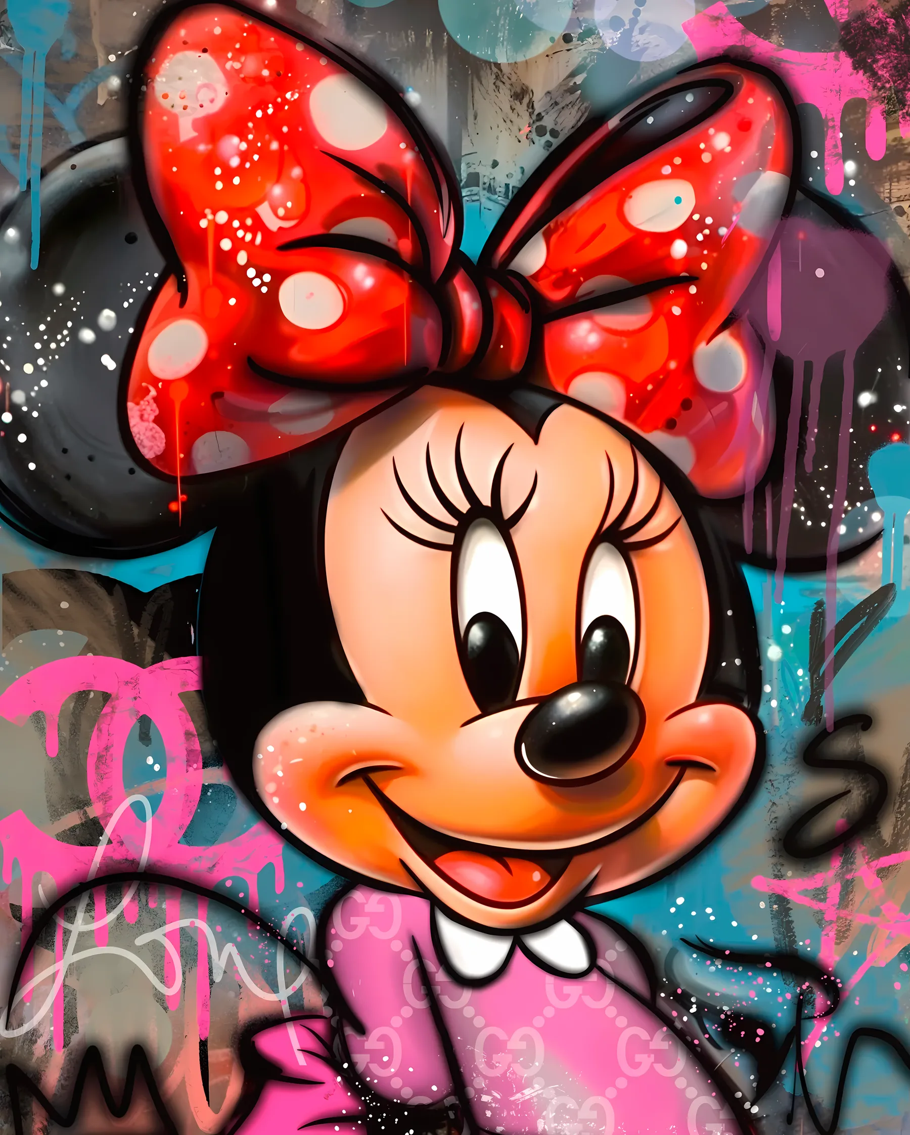Minnie Mouse Chanel Gucci