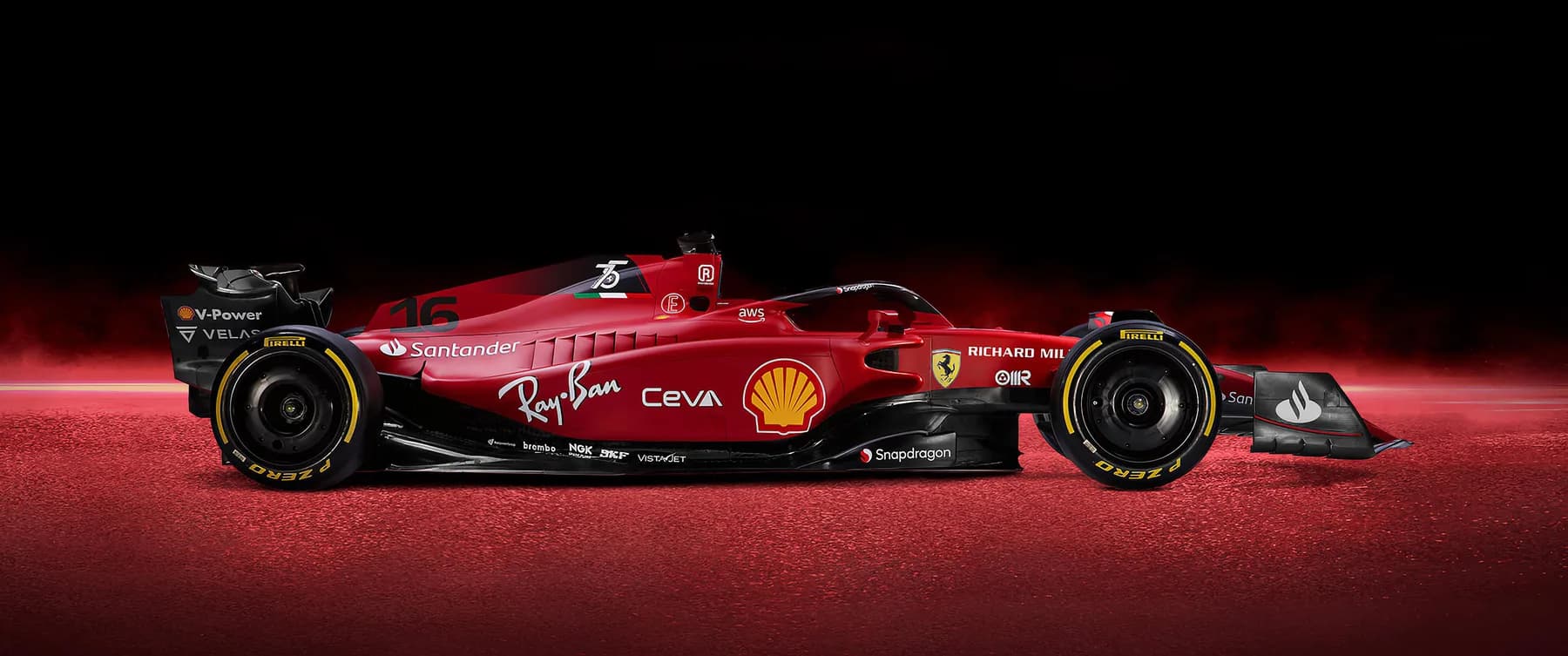 Ferrari F1 Vista Lateral