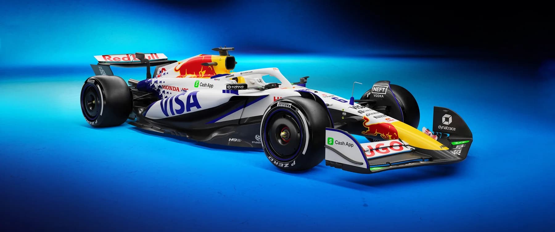 Racing Bulls F1 Fondo Azul
