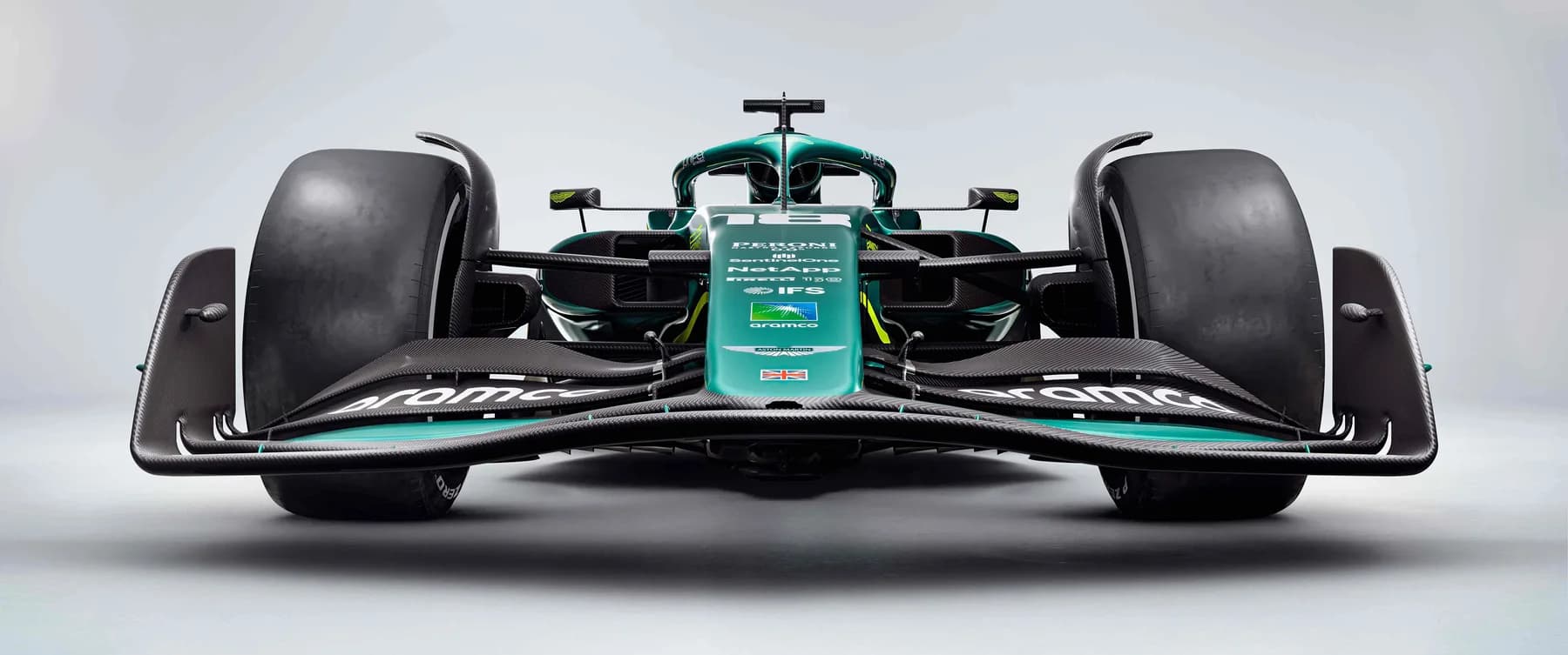 Aston Martin F1 Frontal Estudio