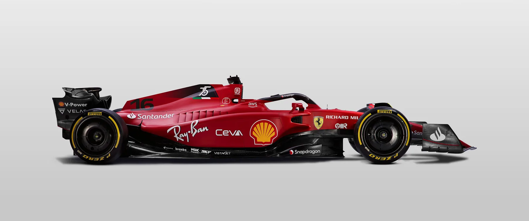 Ferrari F1 Estudio Lateral
