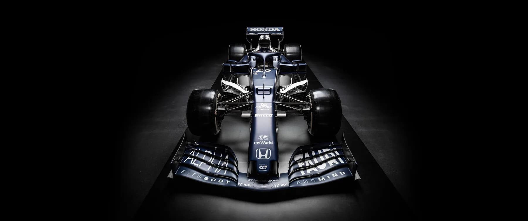 AlphaTauri F1 Frontal Clásico