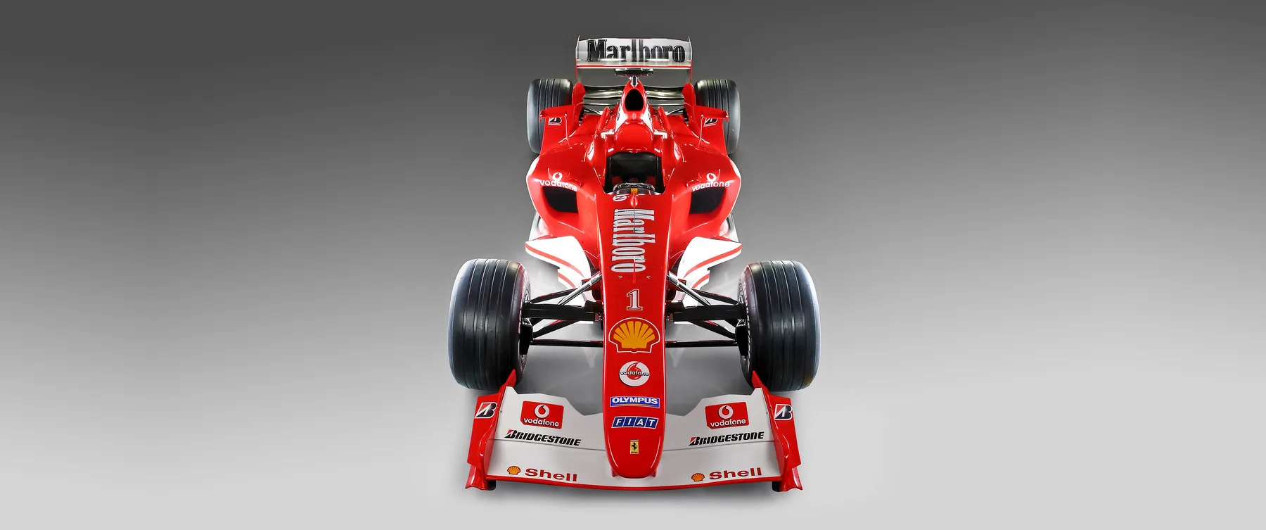 Ferrari Marlboro F1 Frontal Clásico