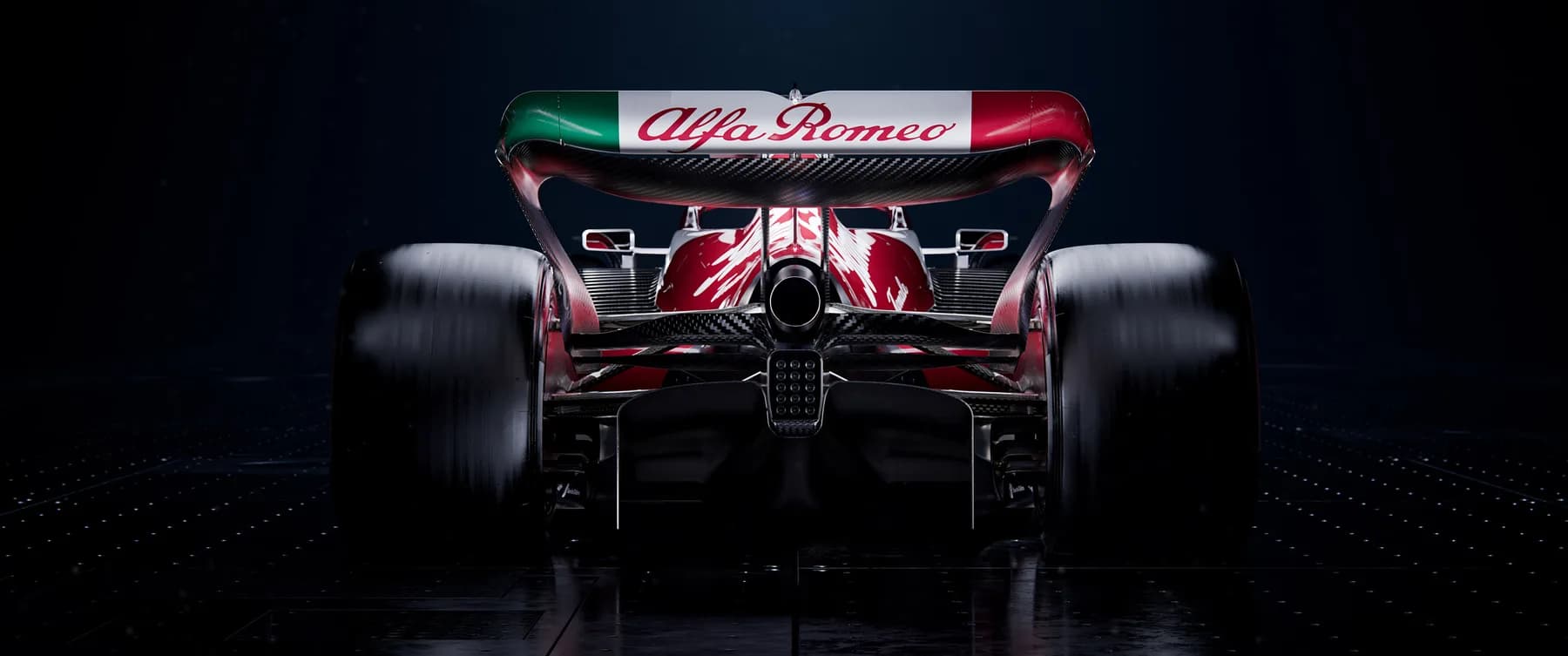 Alfa Romeo F1 Trasera Dramática