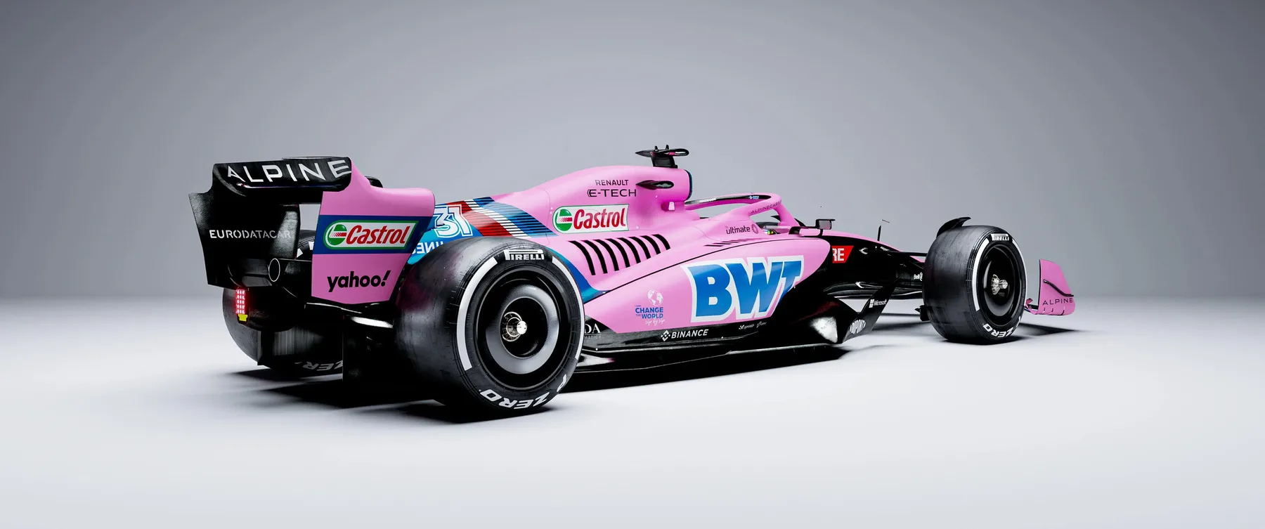 Alpine BWT F1 Trasera
