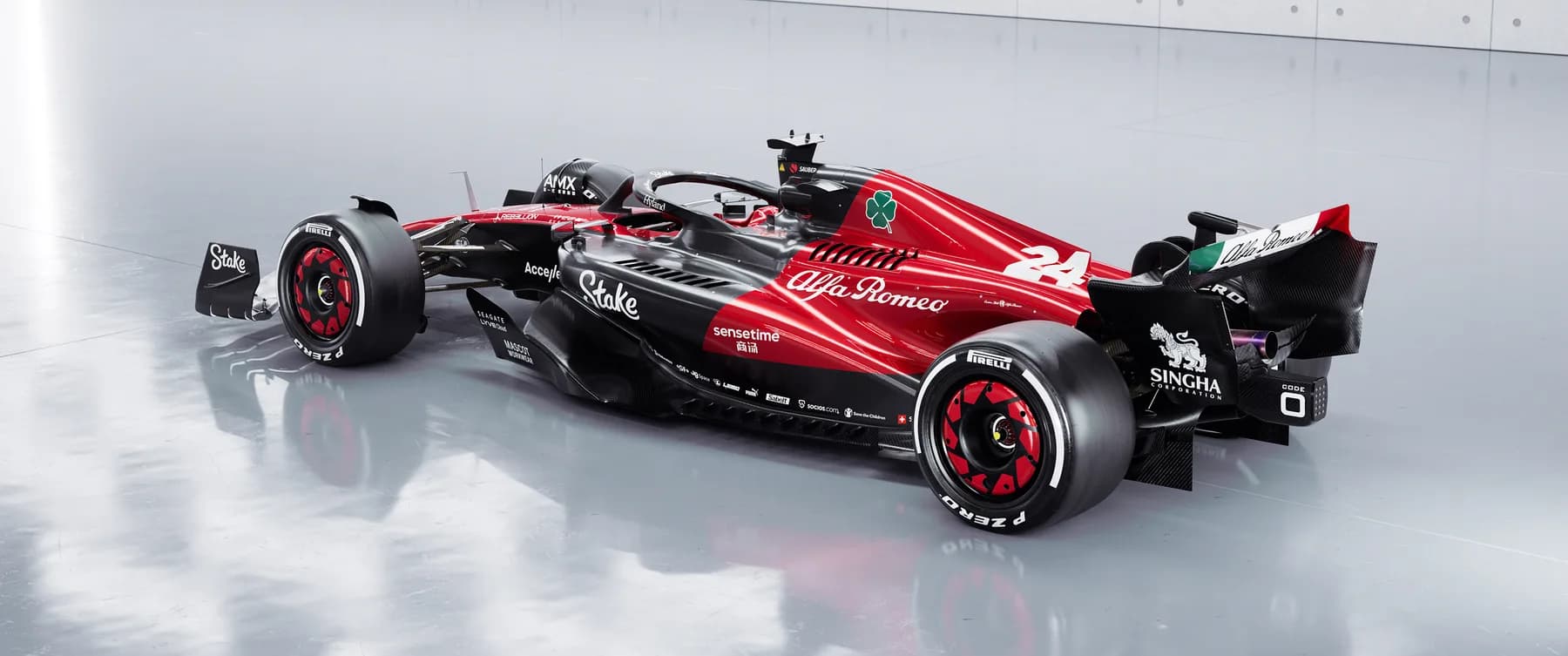 Alfa Romeo Stake F1 Vista 3/4