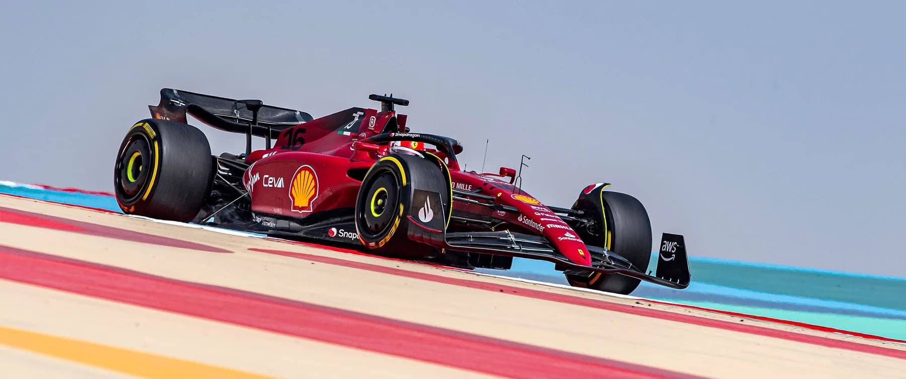 Ferrari F1 en Pista Acción