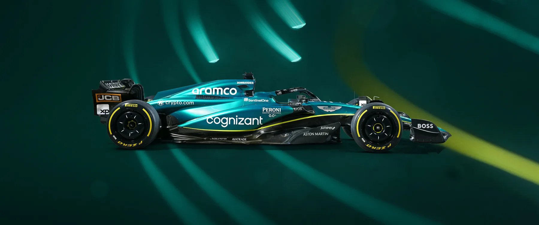 Aston Martin F1 Lateral