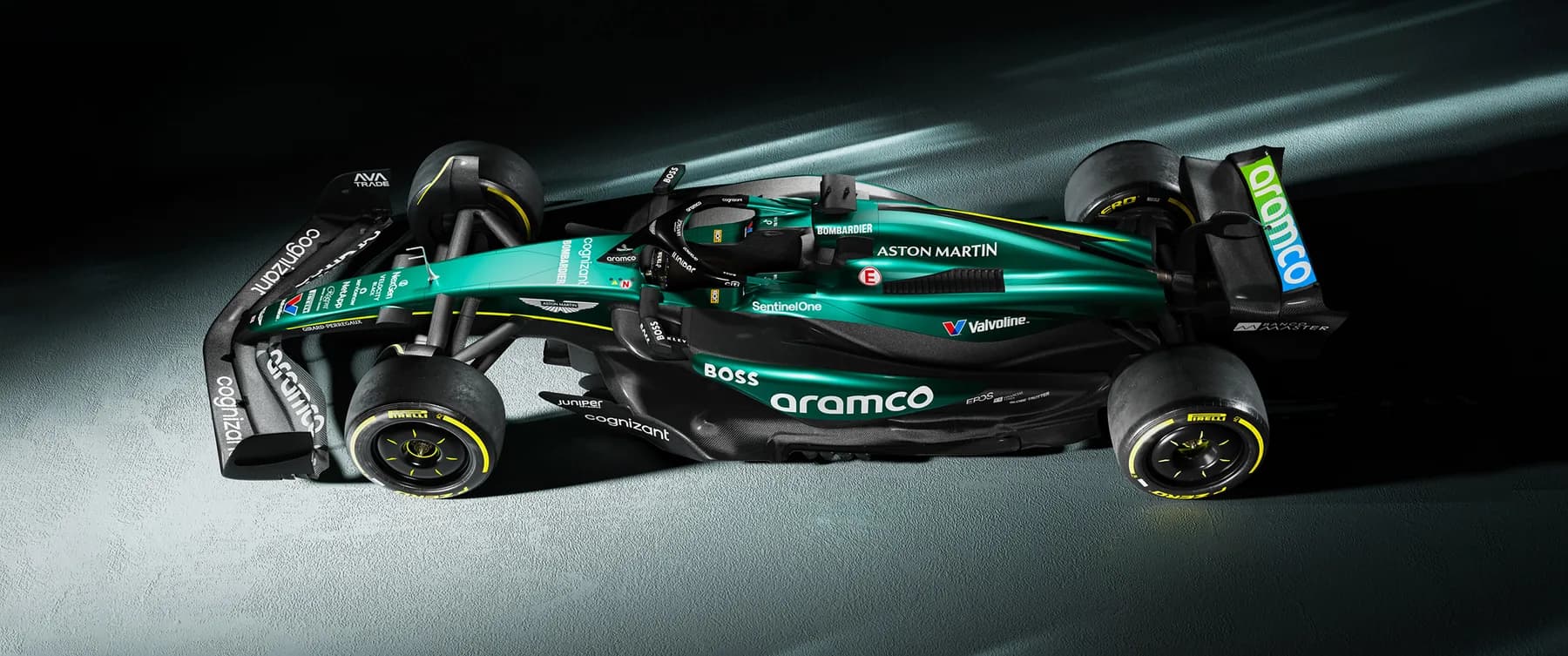 Aston Martin F1 Vista Superior