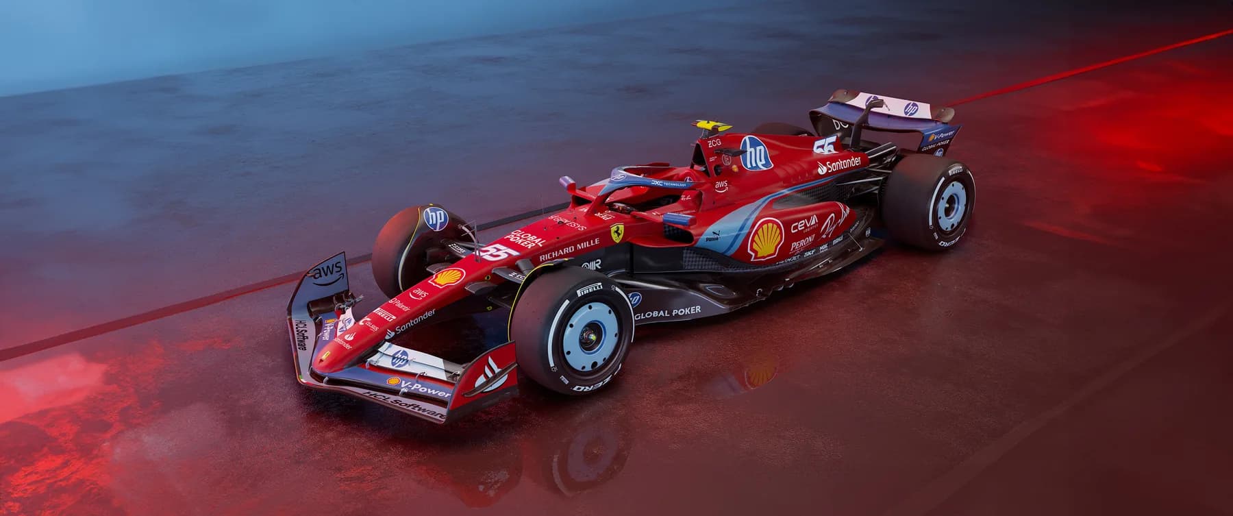 Ferrari HP F1 Reflejo Rojo