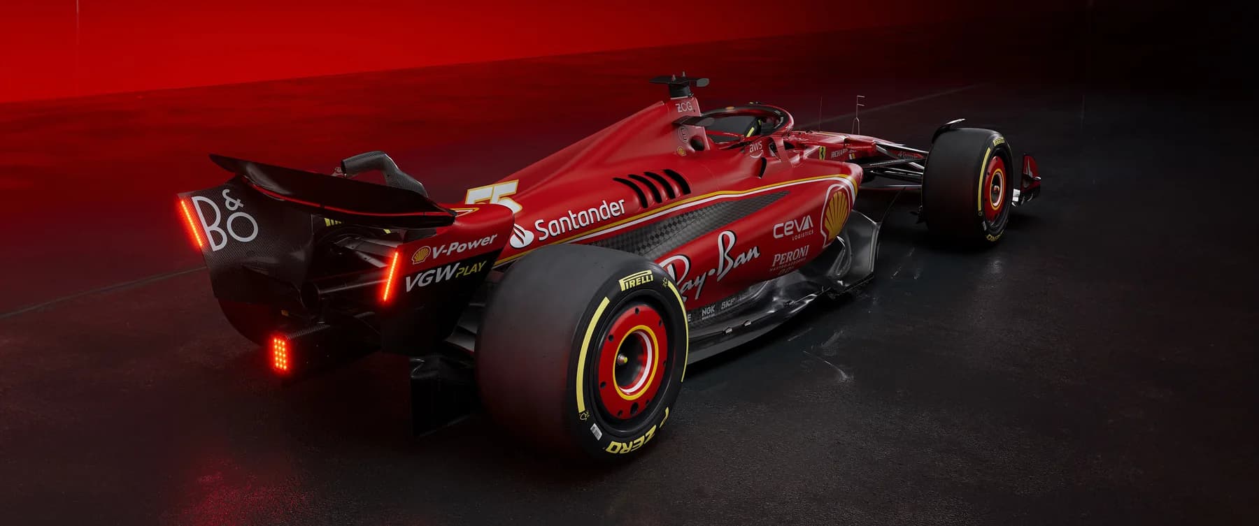 Ferrari HP F1 Trasera