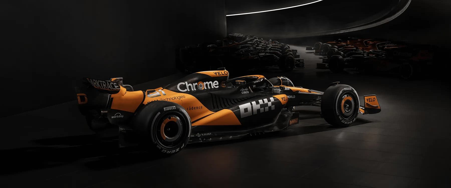 McLaren F1 Trasera Túnel