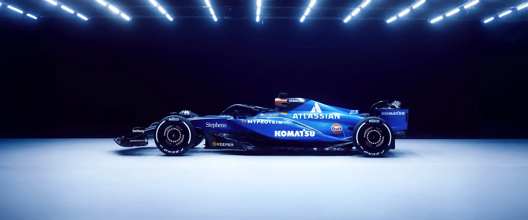 Williams Racing F1 Atlassian Lateral