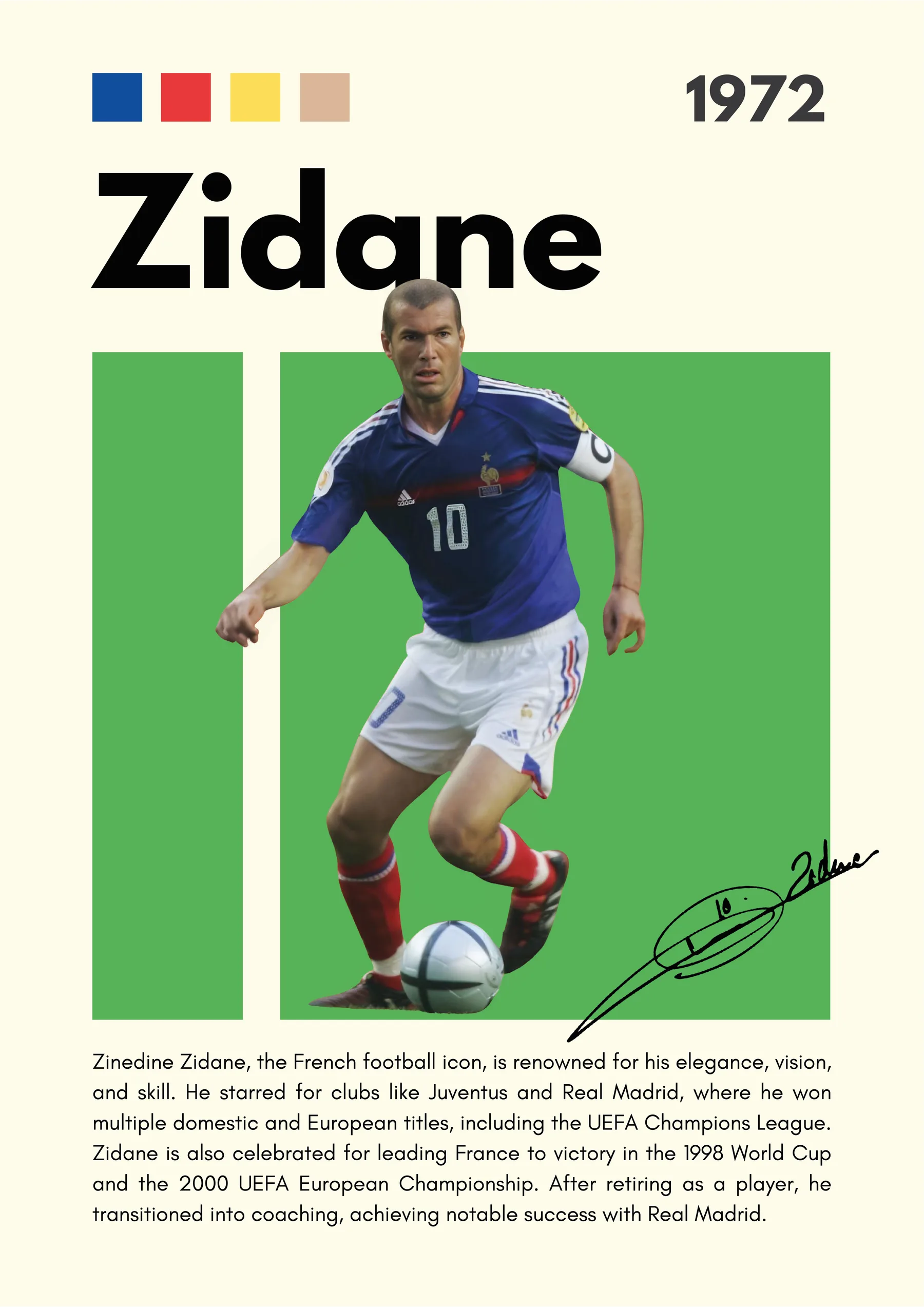 Zinedine Zidane Francia