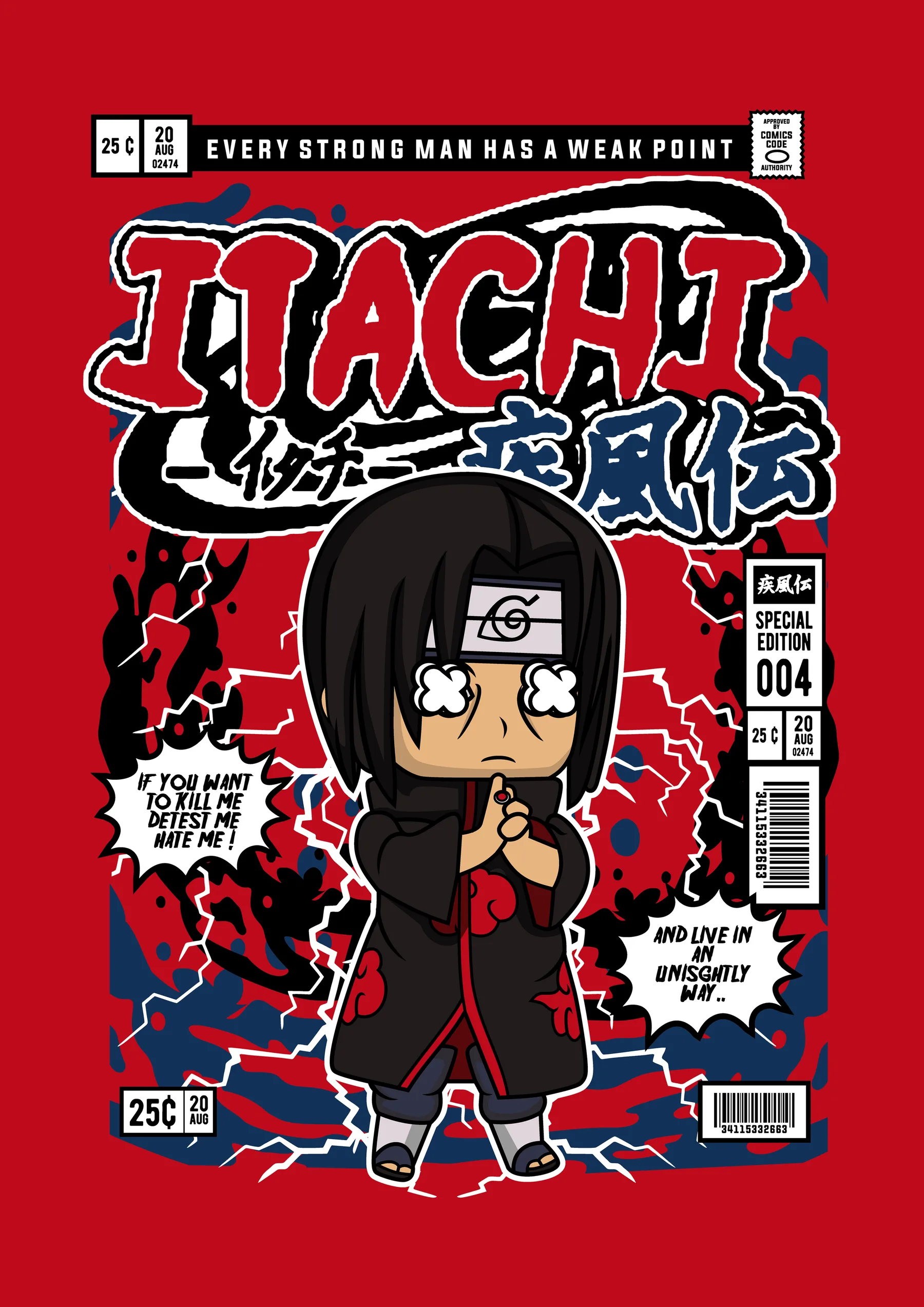 Naruto - Itachi Uchiha Sharingan