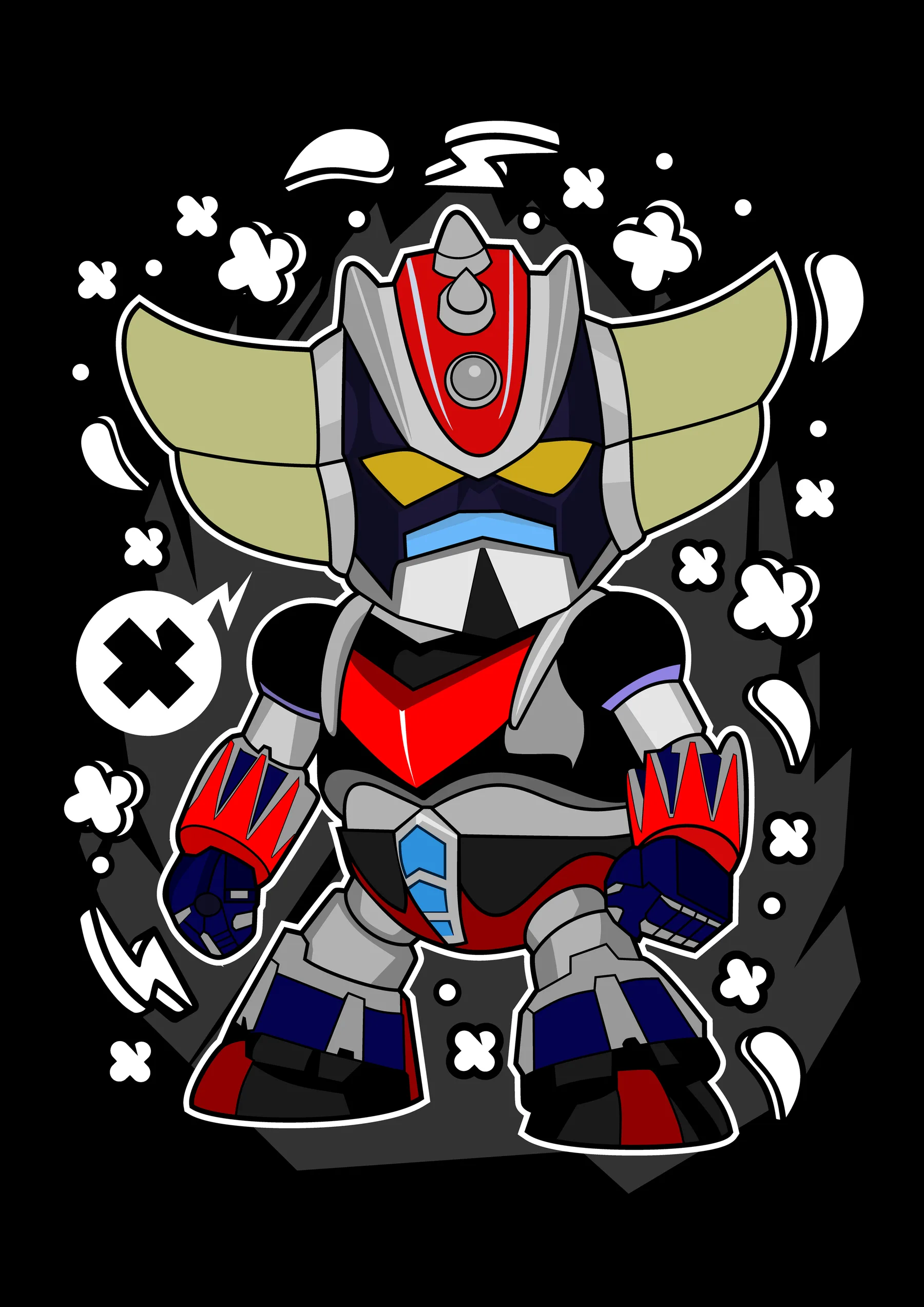 Robot Estilo Mazinger Z