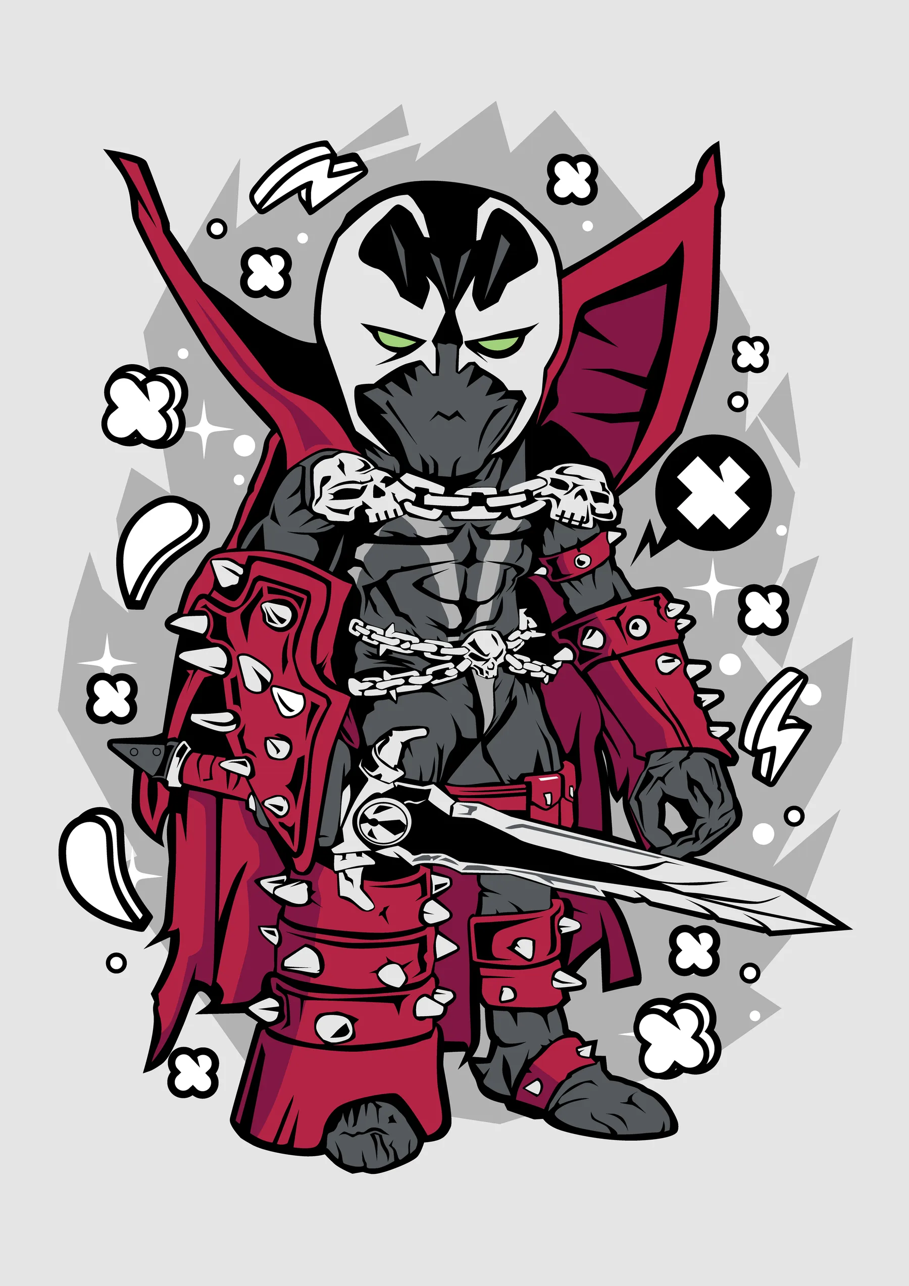 Spawn Estilo Comic