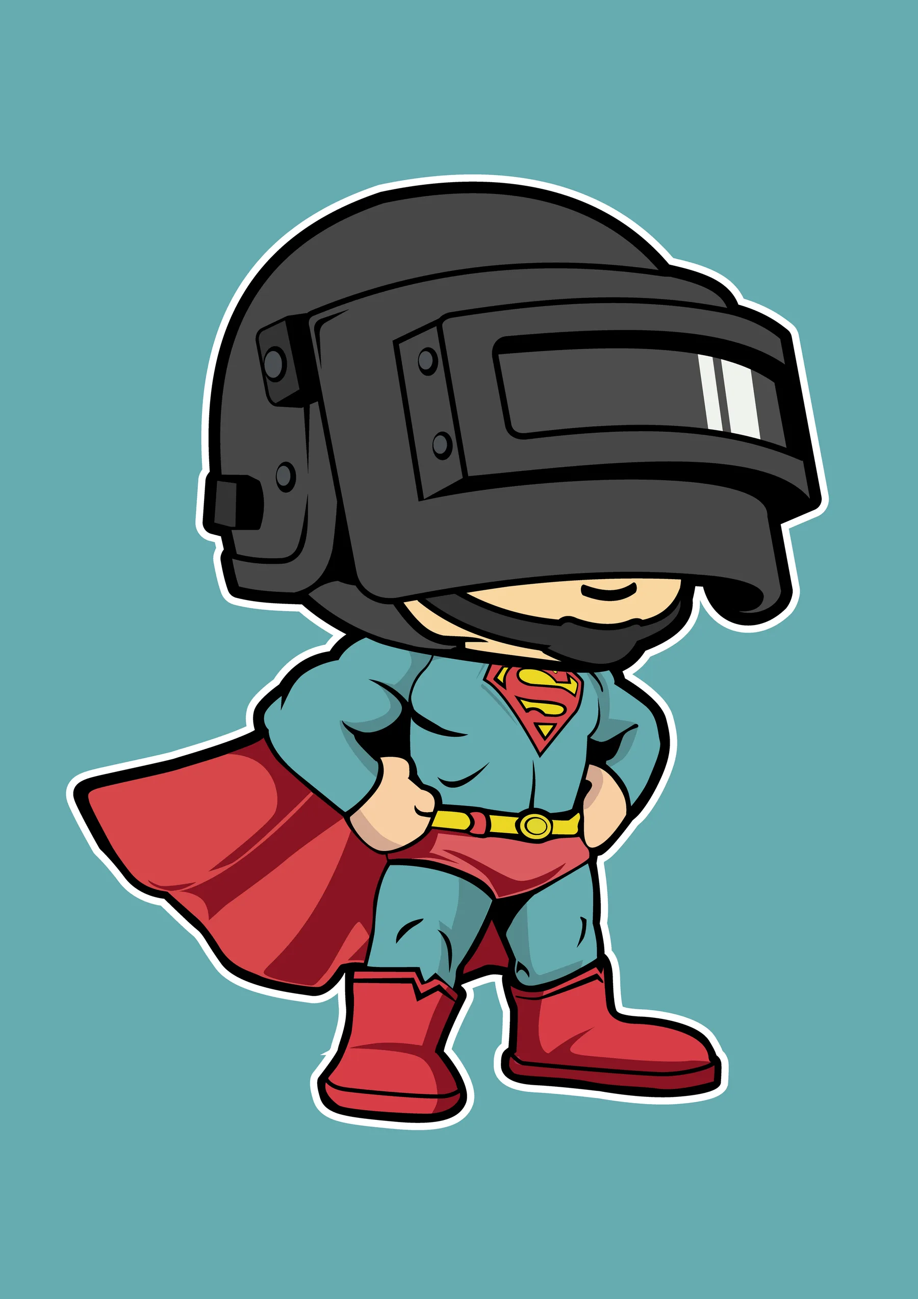 Soldado con Casco Tactico