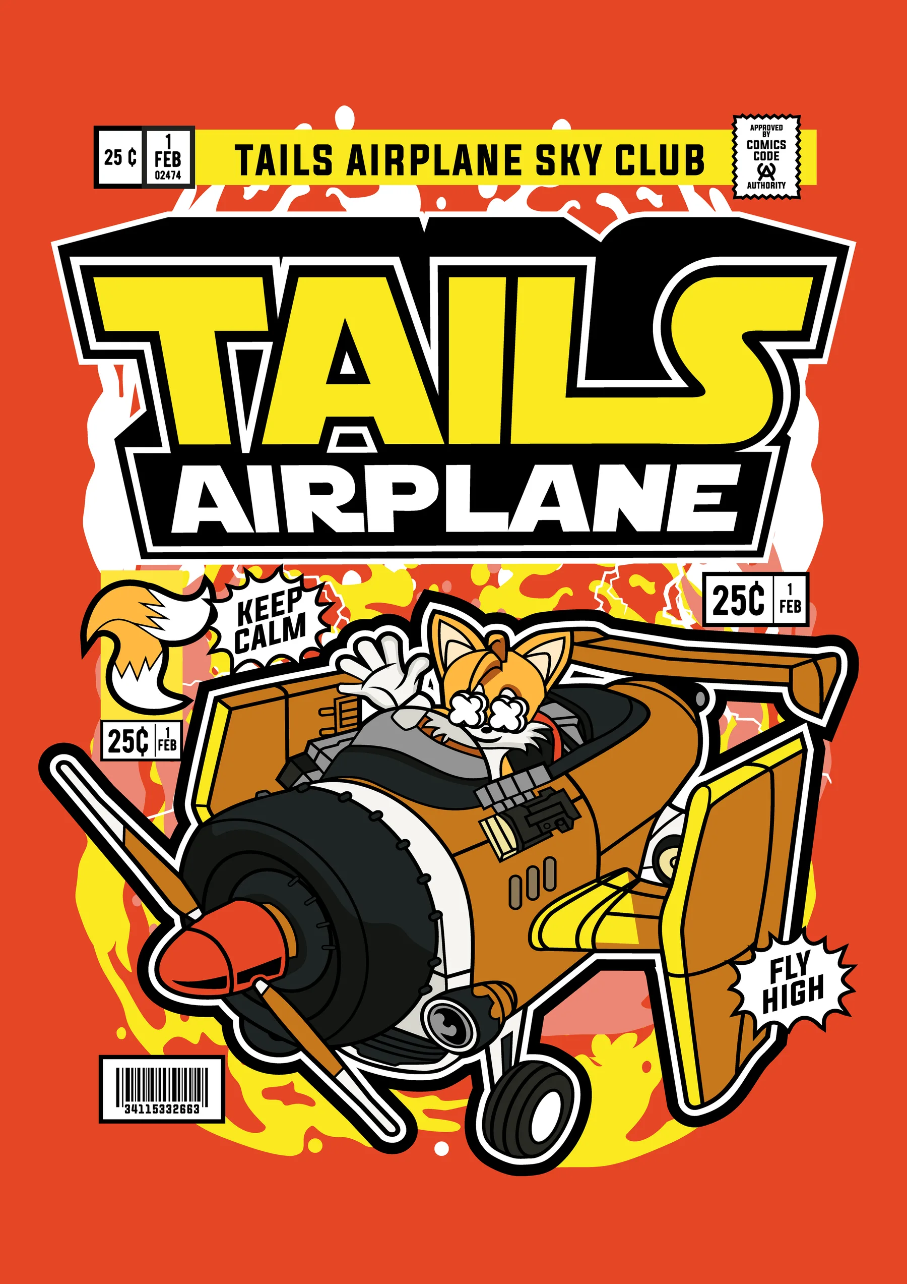 Tails Airplane Sonic