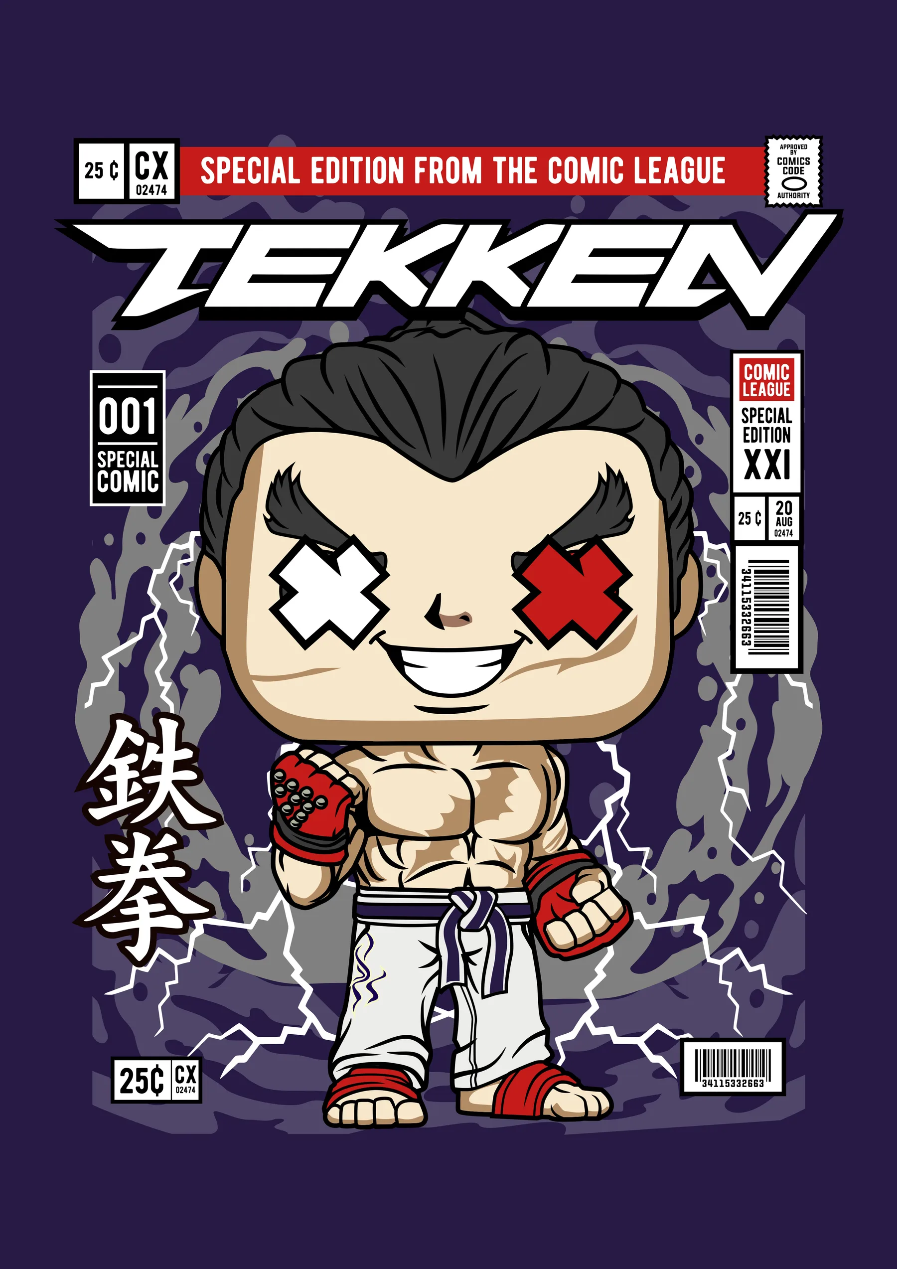 Tekken Personaje Vendado