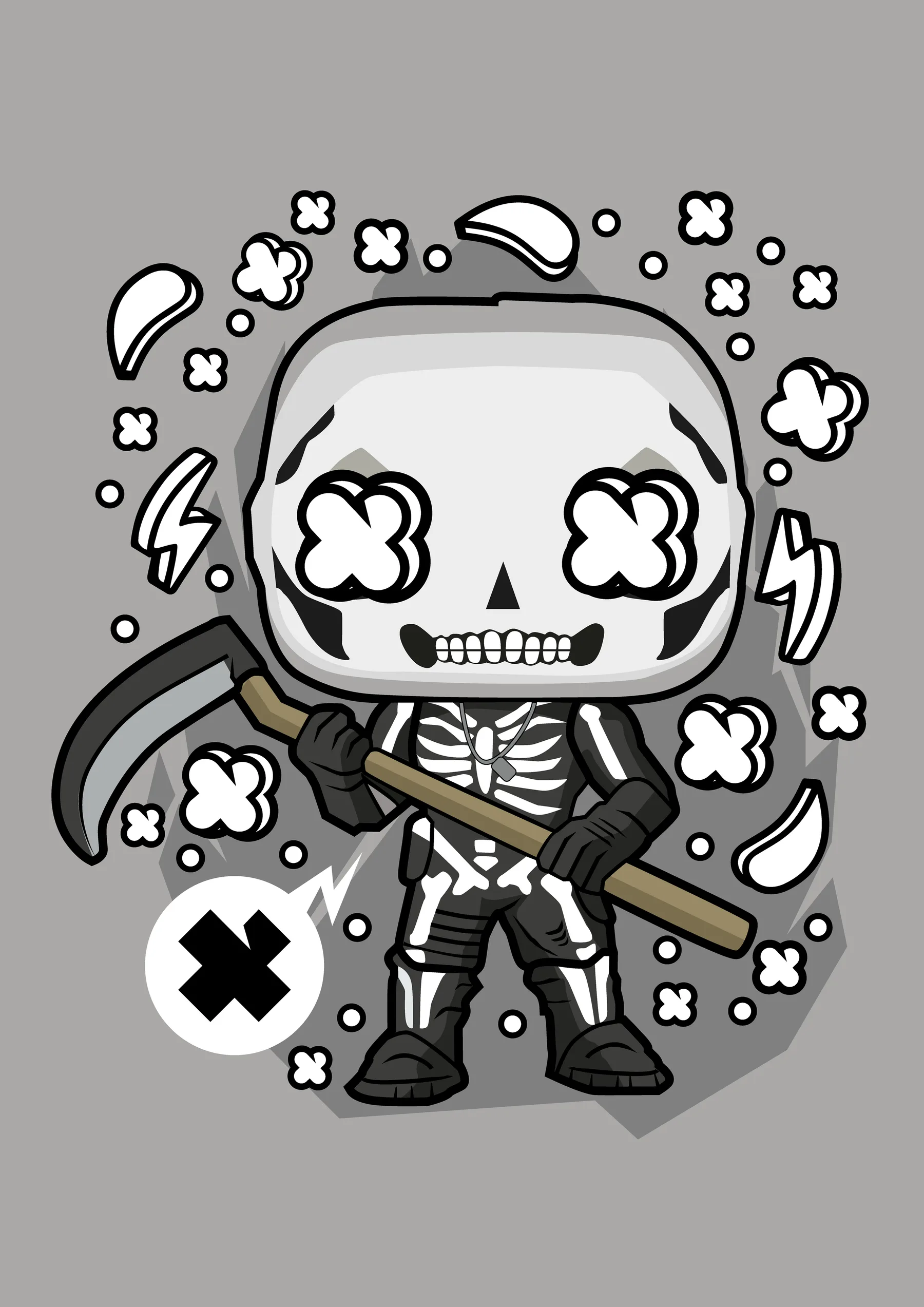 Overwatch Reaper Blanco