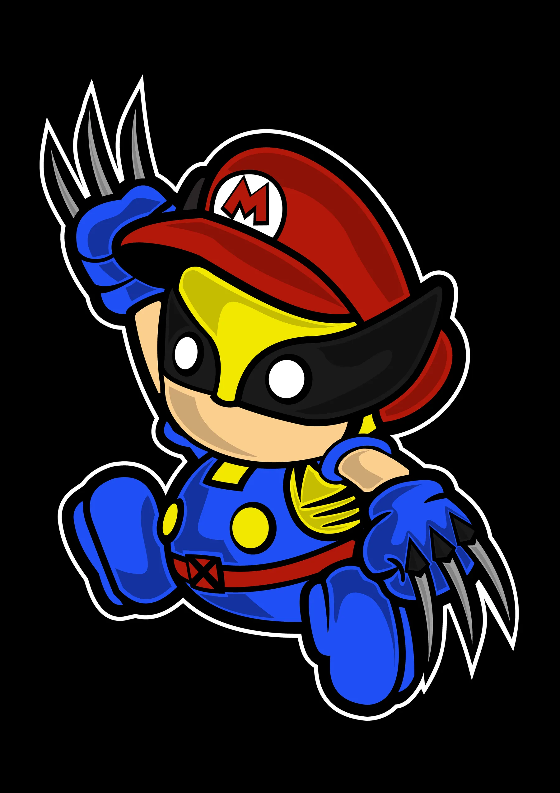 Mario Estilo Wolverine