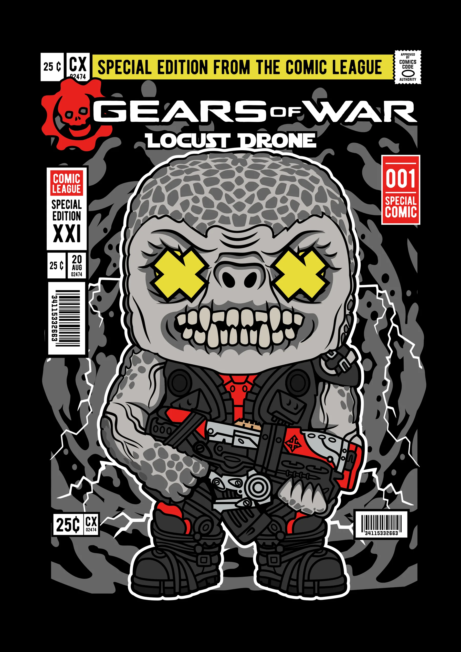 Gears of War Locust Drone