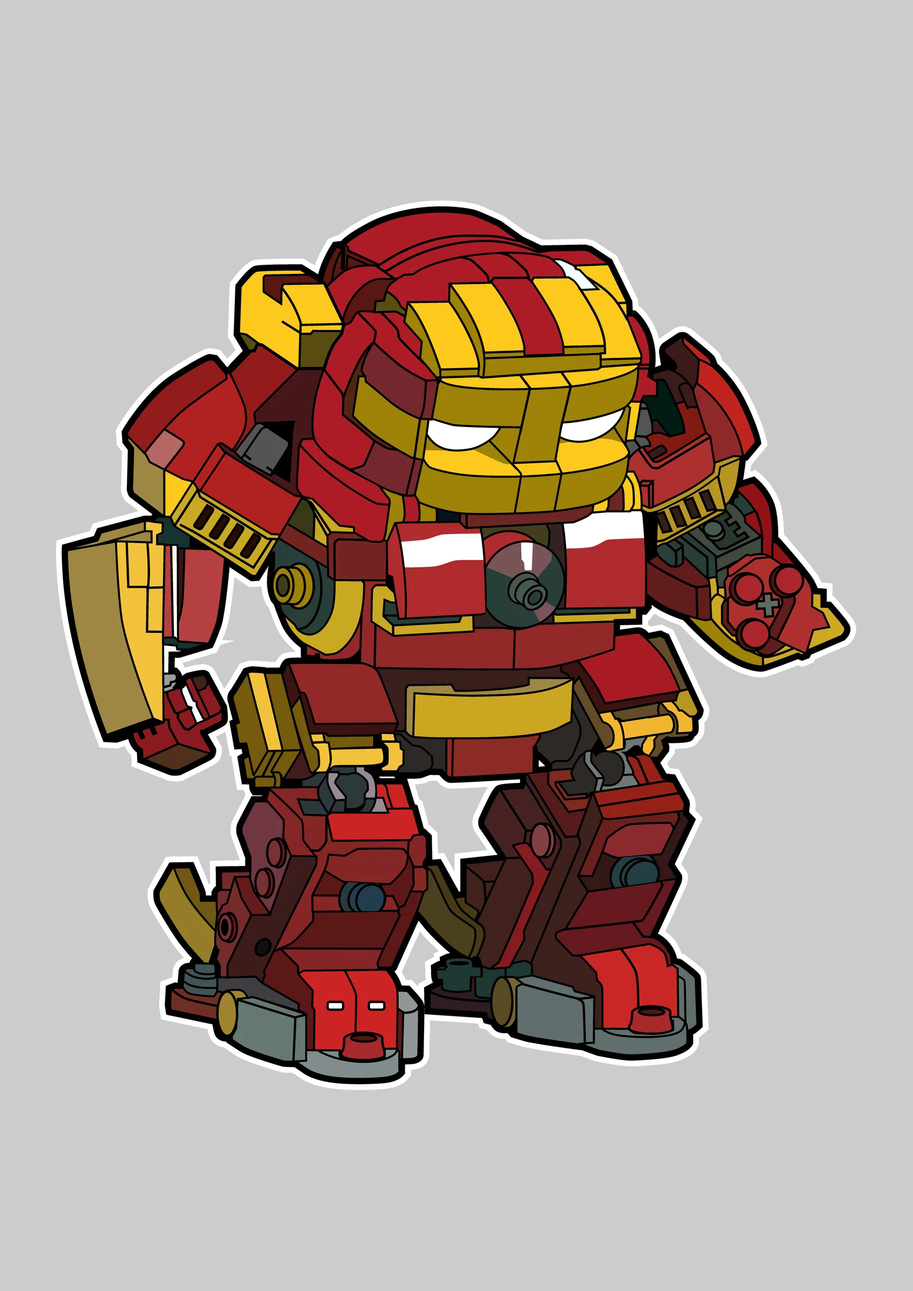 Iron Man Hulkbuster Lego