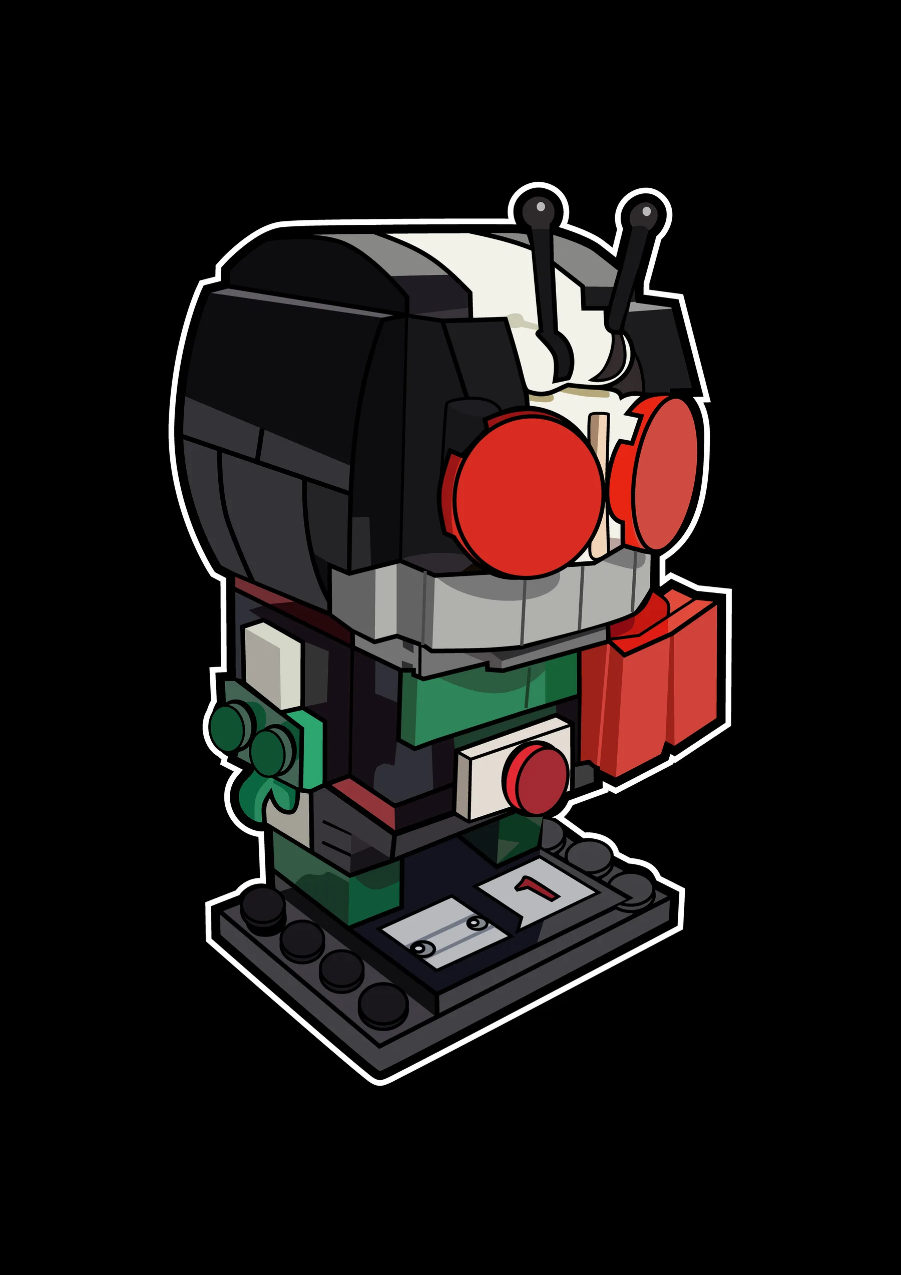 Robot Lego Estilo Wall-E
