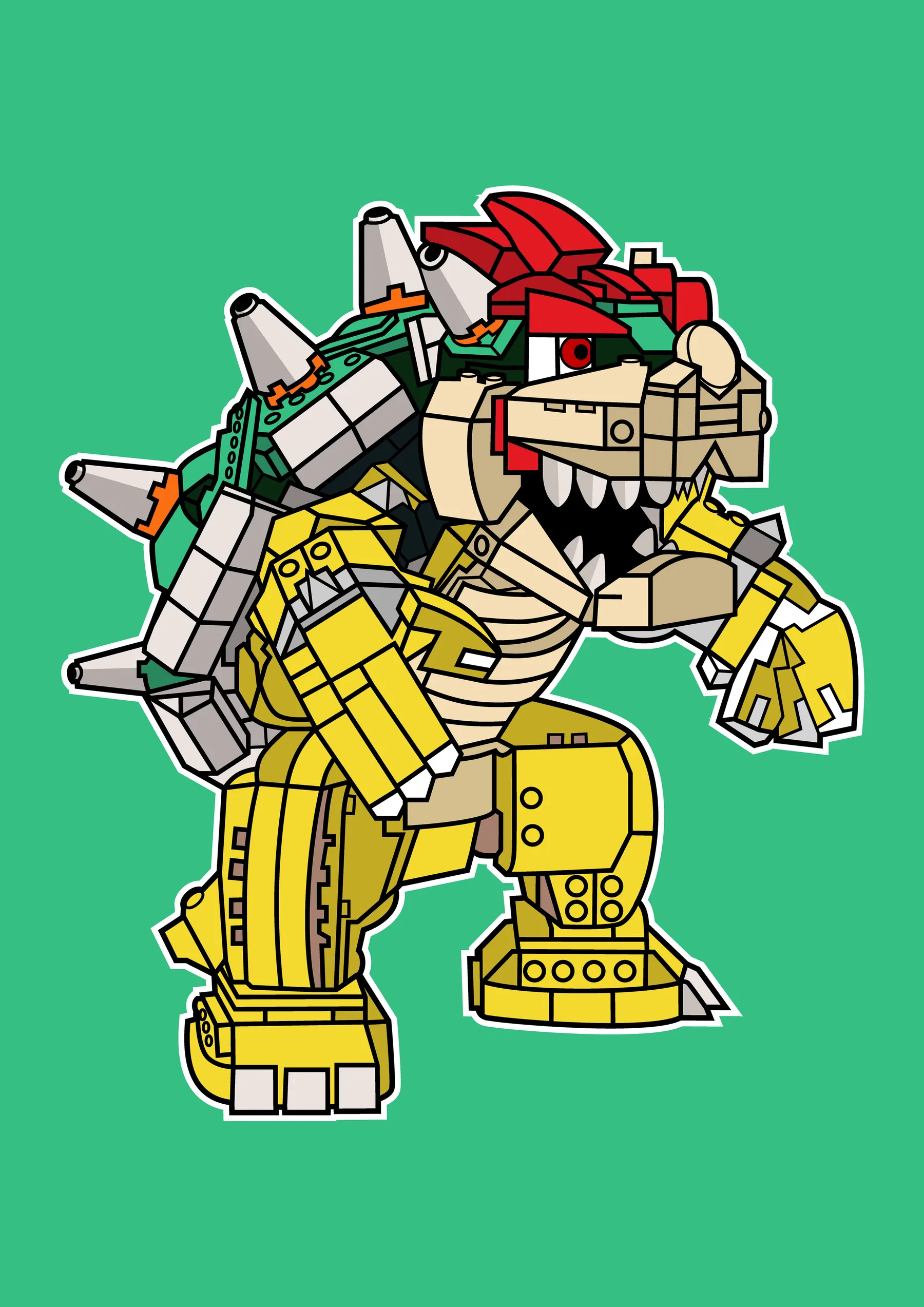 Bowser Lego