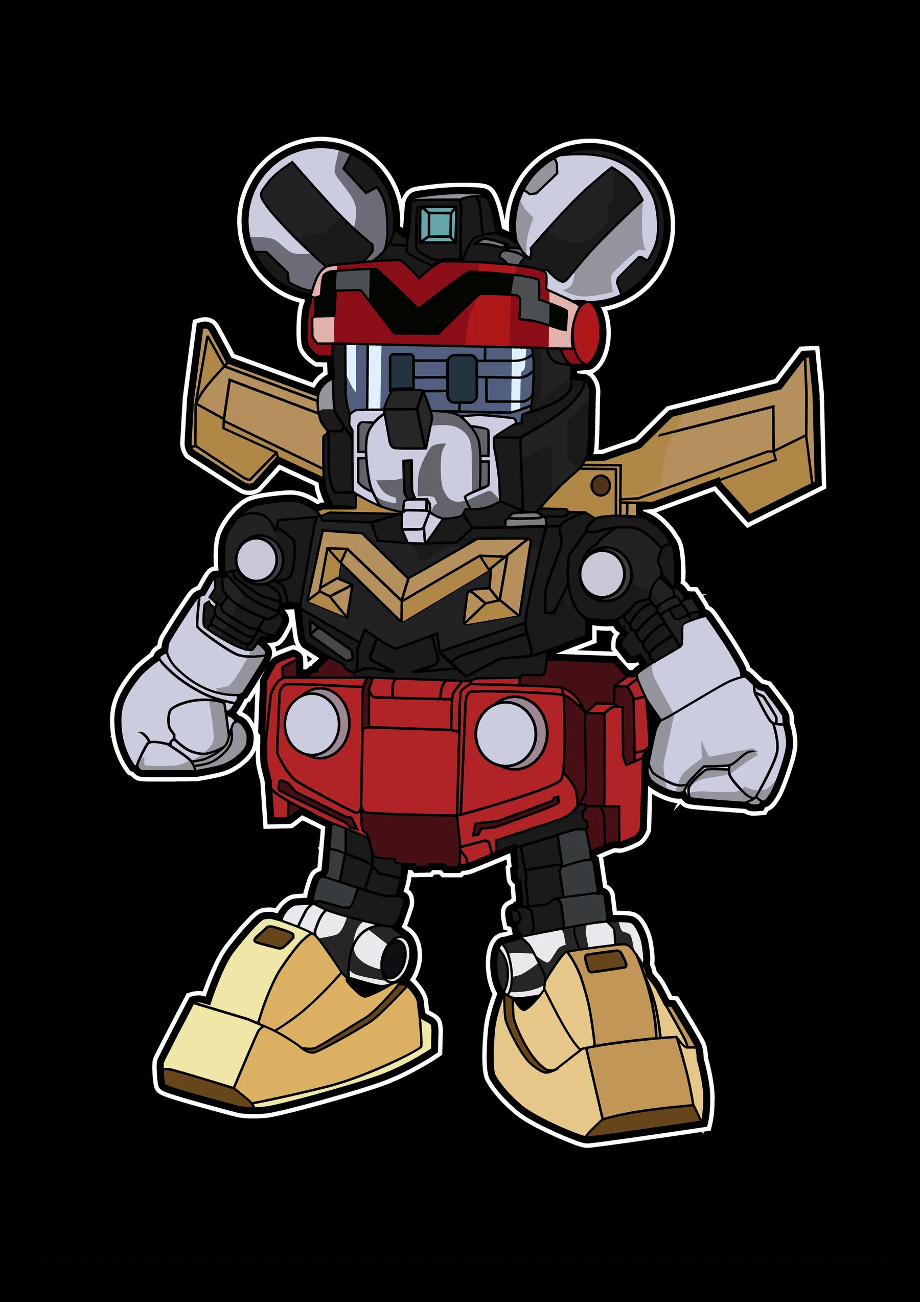 Mickey Mouse Robot Lego