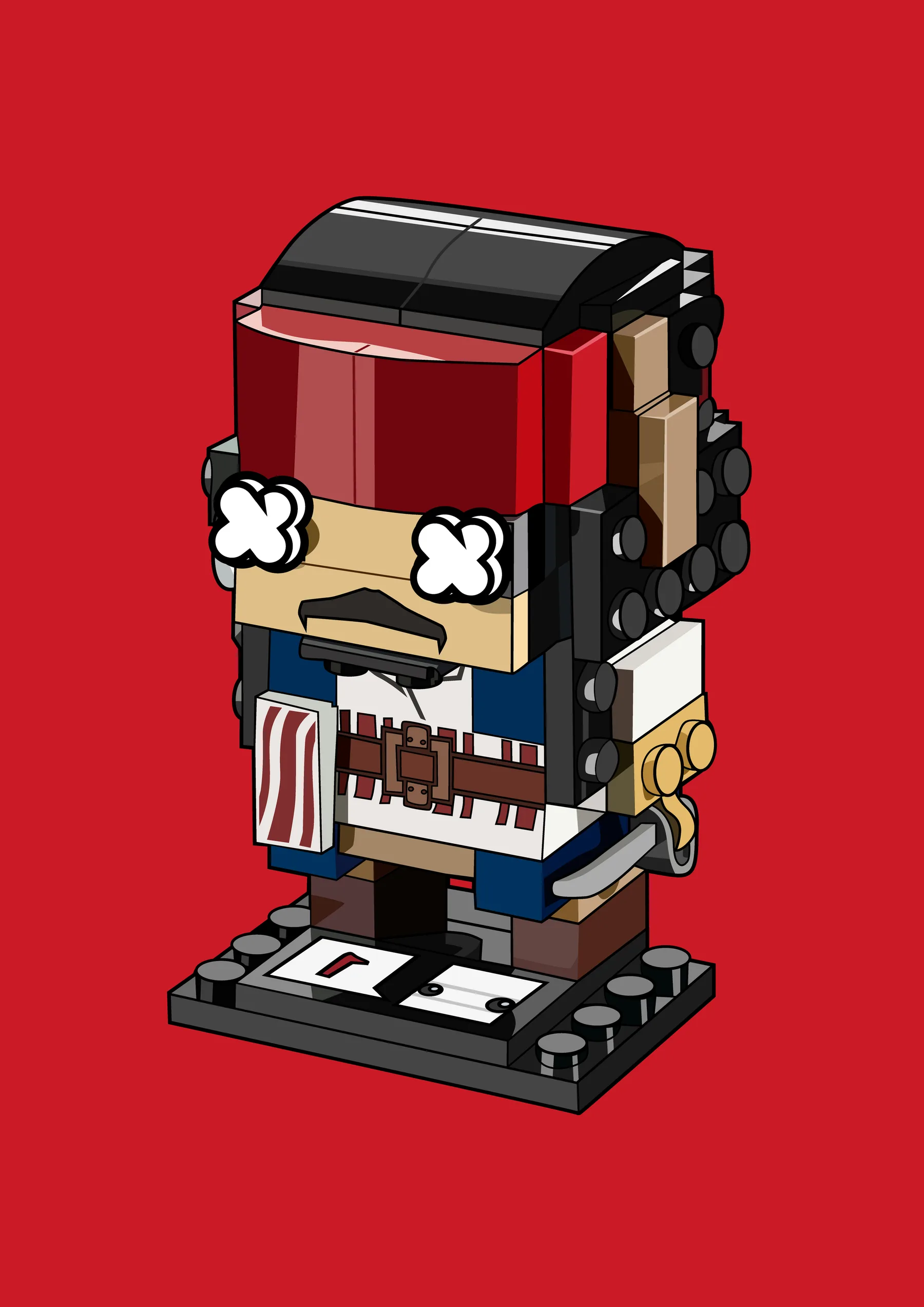 Pirata Lego BrickHeadz