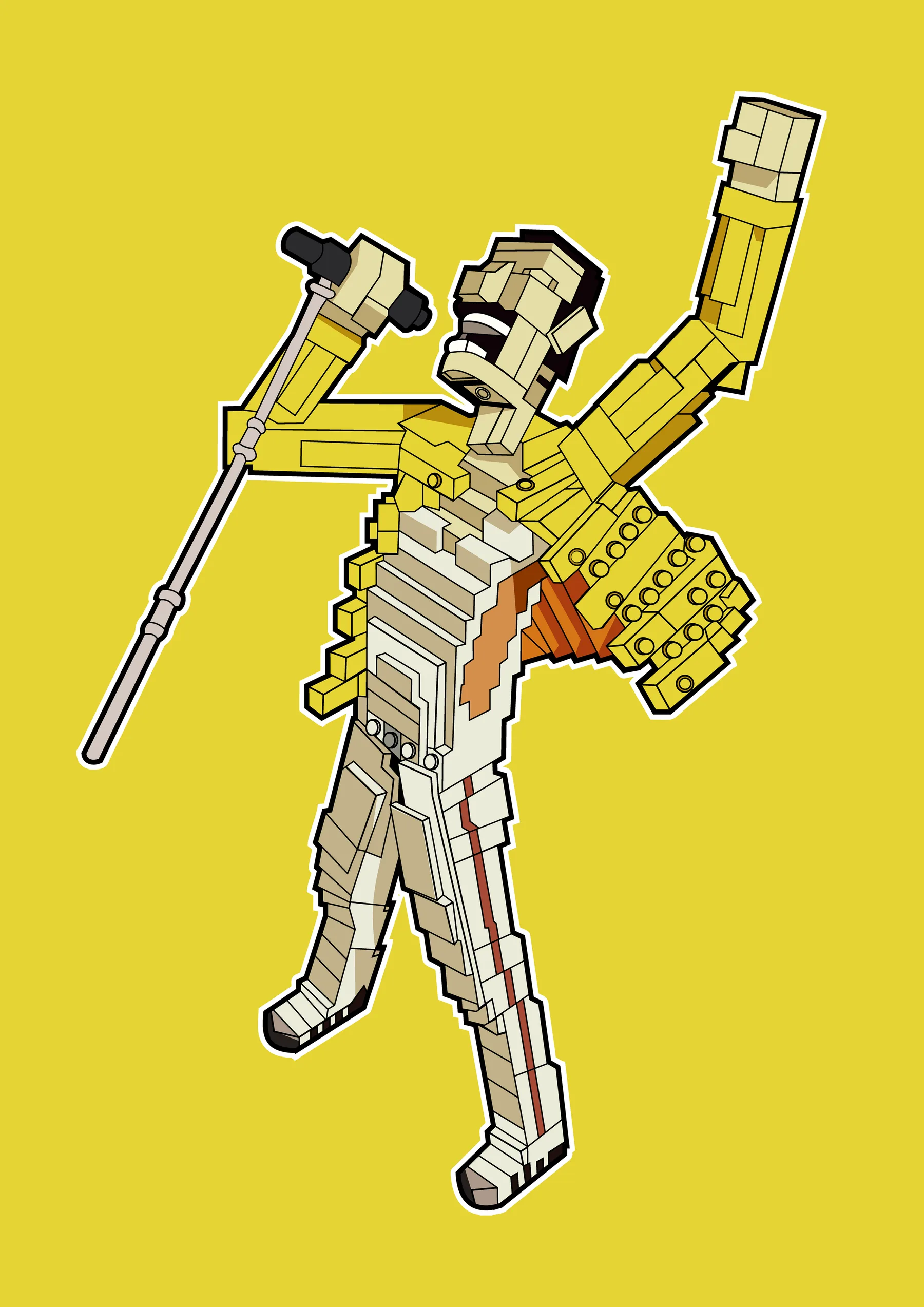 Freddie Mercury Lego