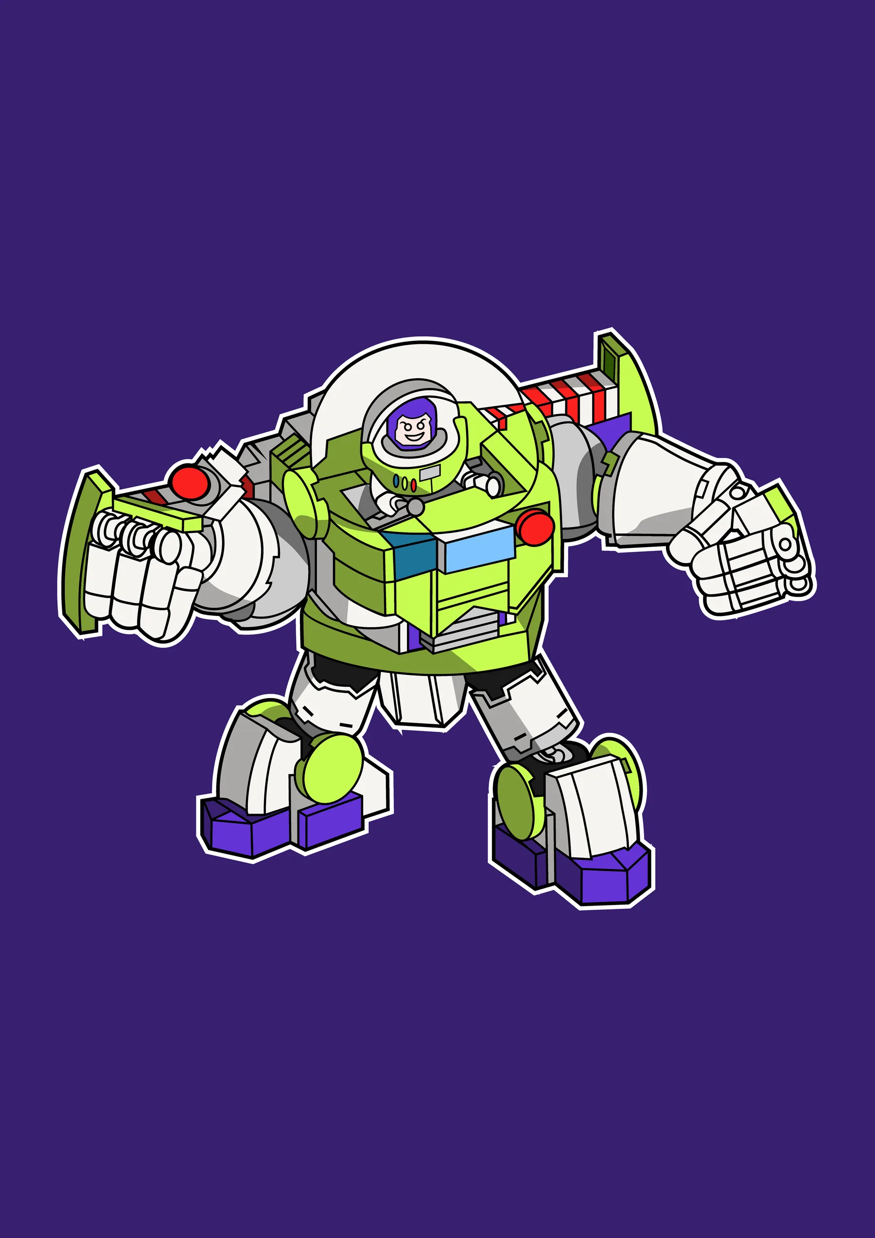 Buzz Lightyear Lego