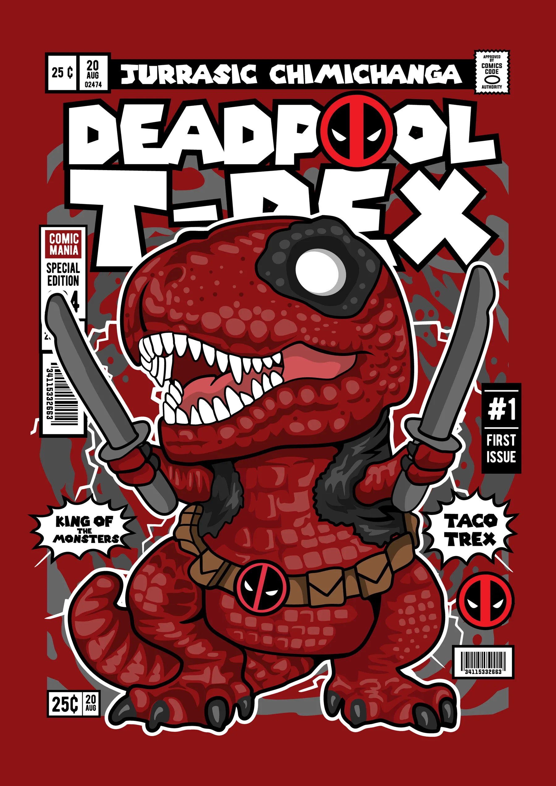 Deadpool T-Rex