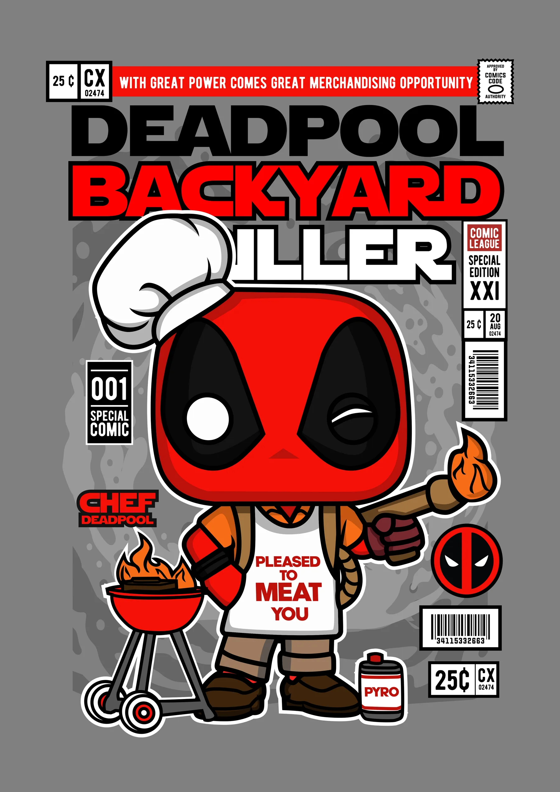 Deadpool Parrillero