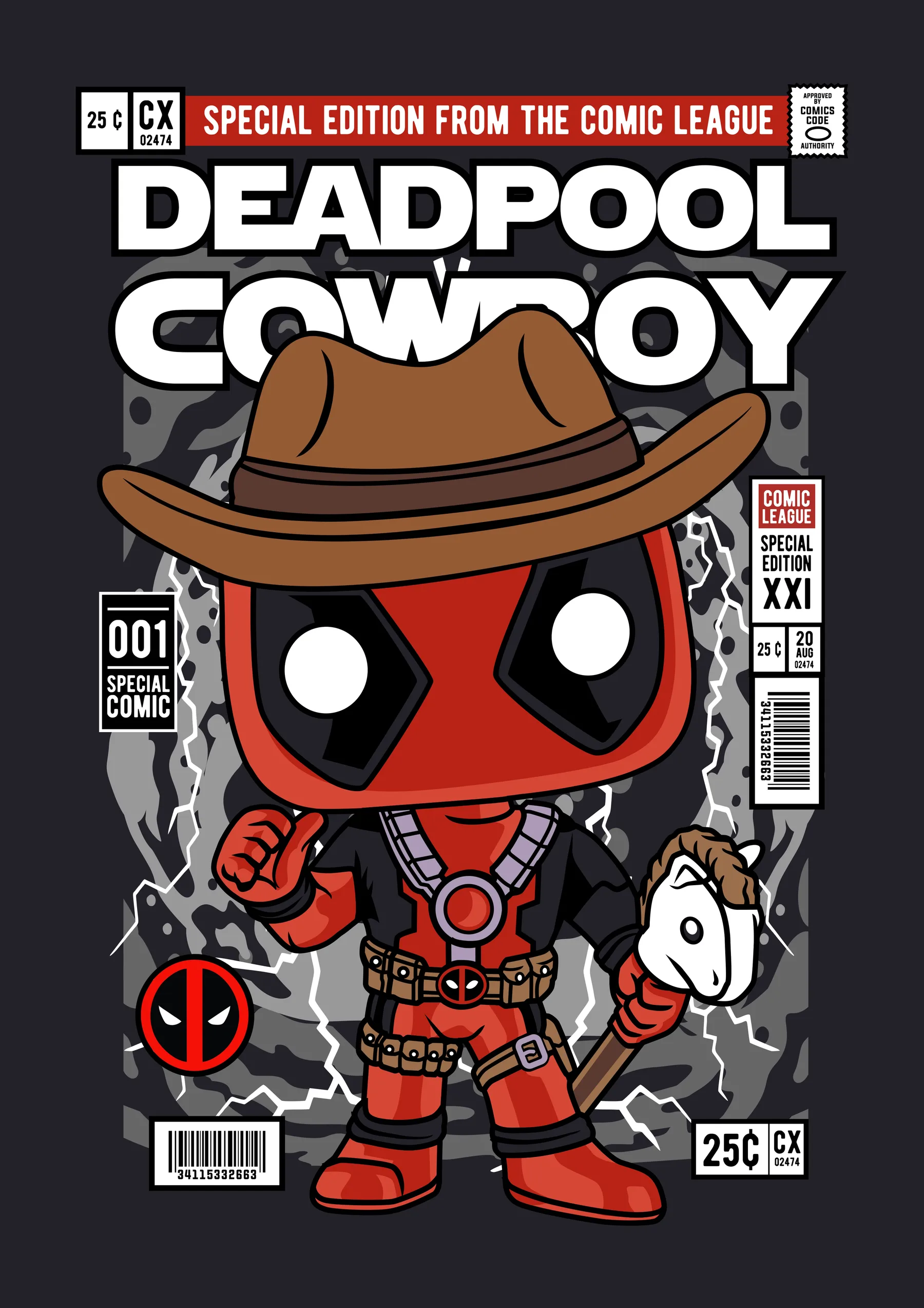 Deadpool Vaquero