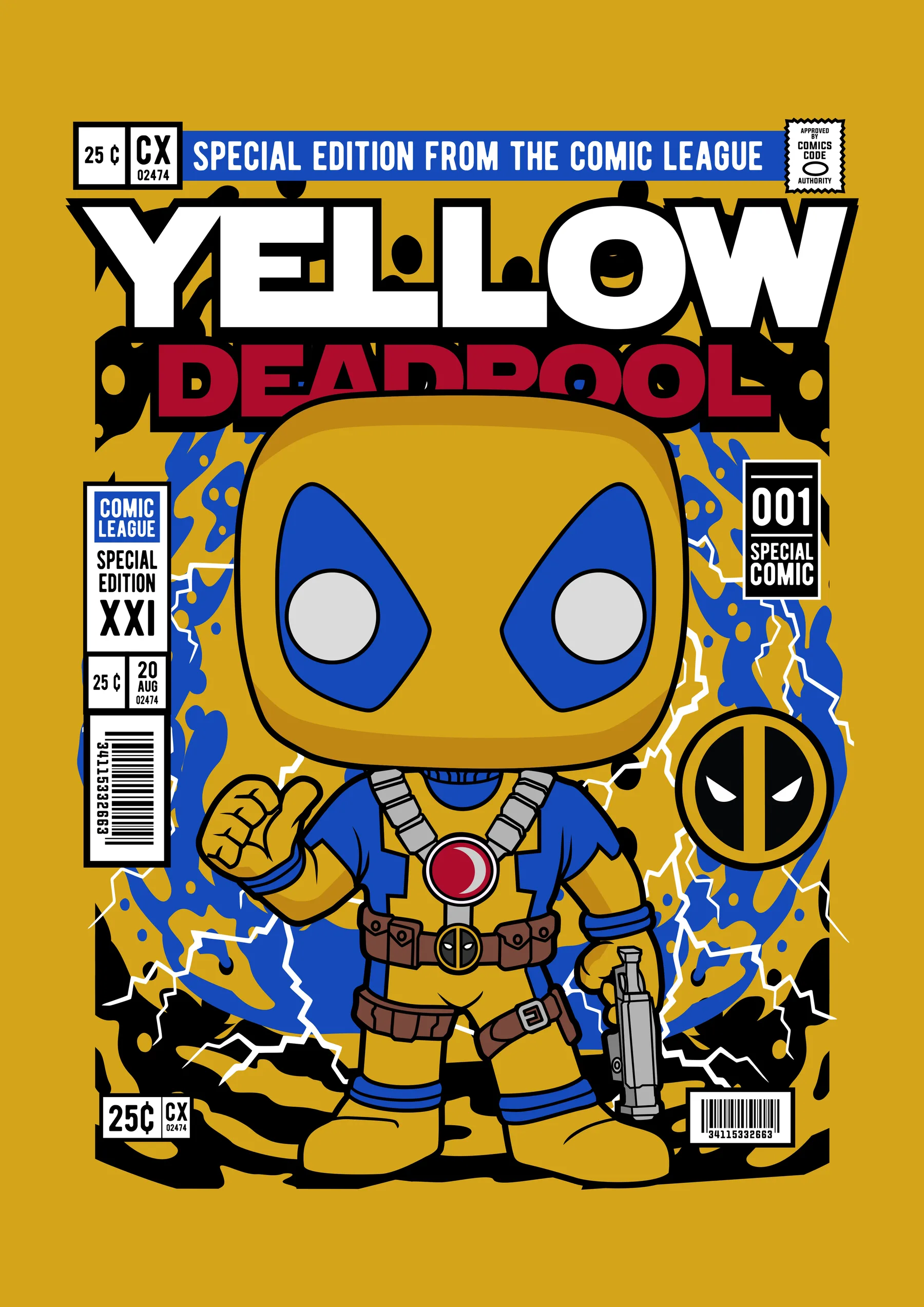 Deadpool Amarillo