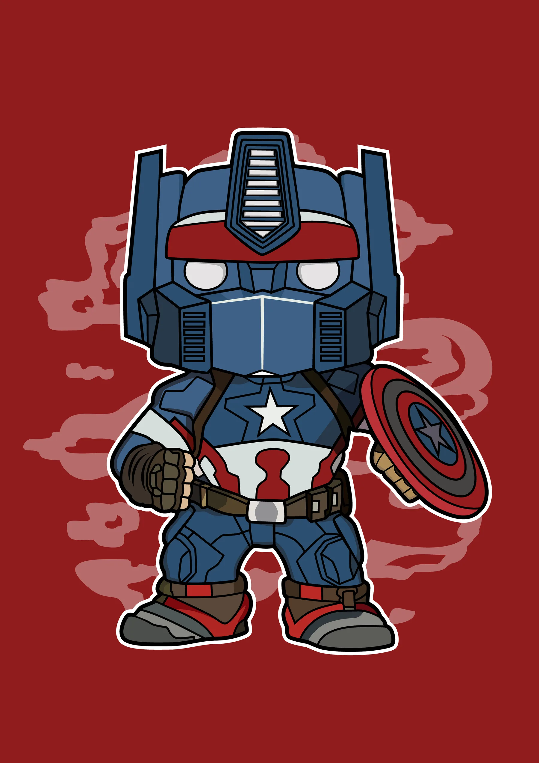 Capitan America Robot