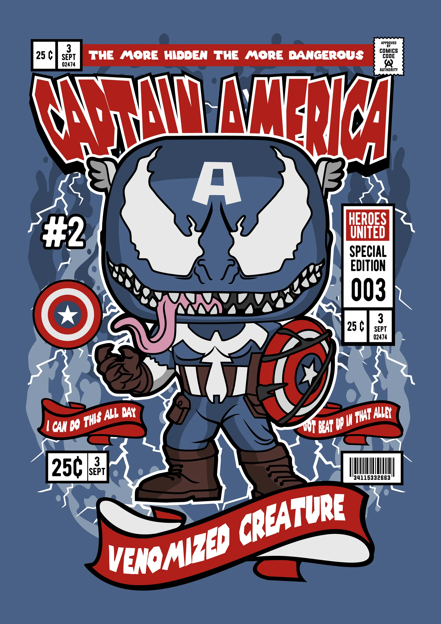 Capitan America Venomizado